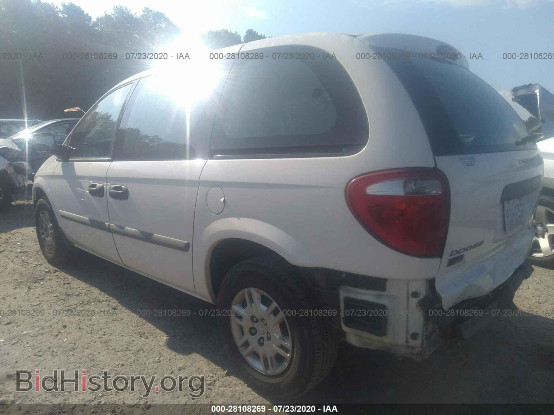 2007 DODGE CARAVAN - VIN: 1D4GP25E97B246606 - Фото 3