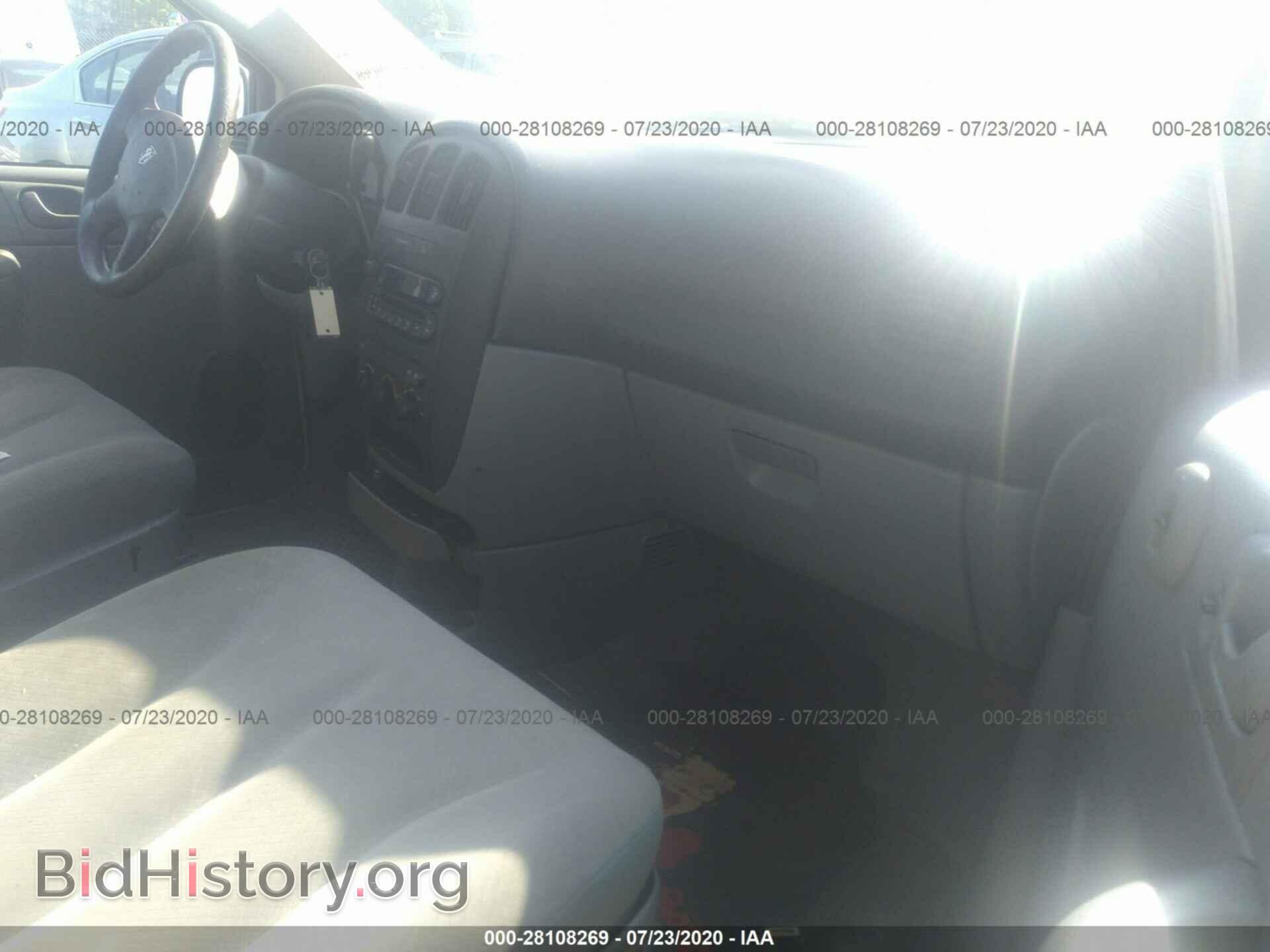 2007 DODGE CARAVAN - VIN: 1D4GP25E97B246606 - Фото 5