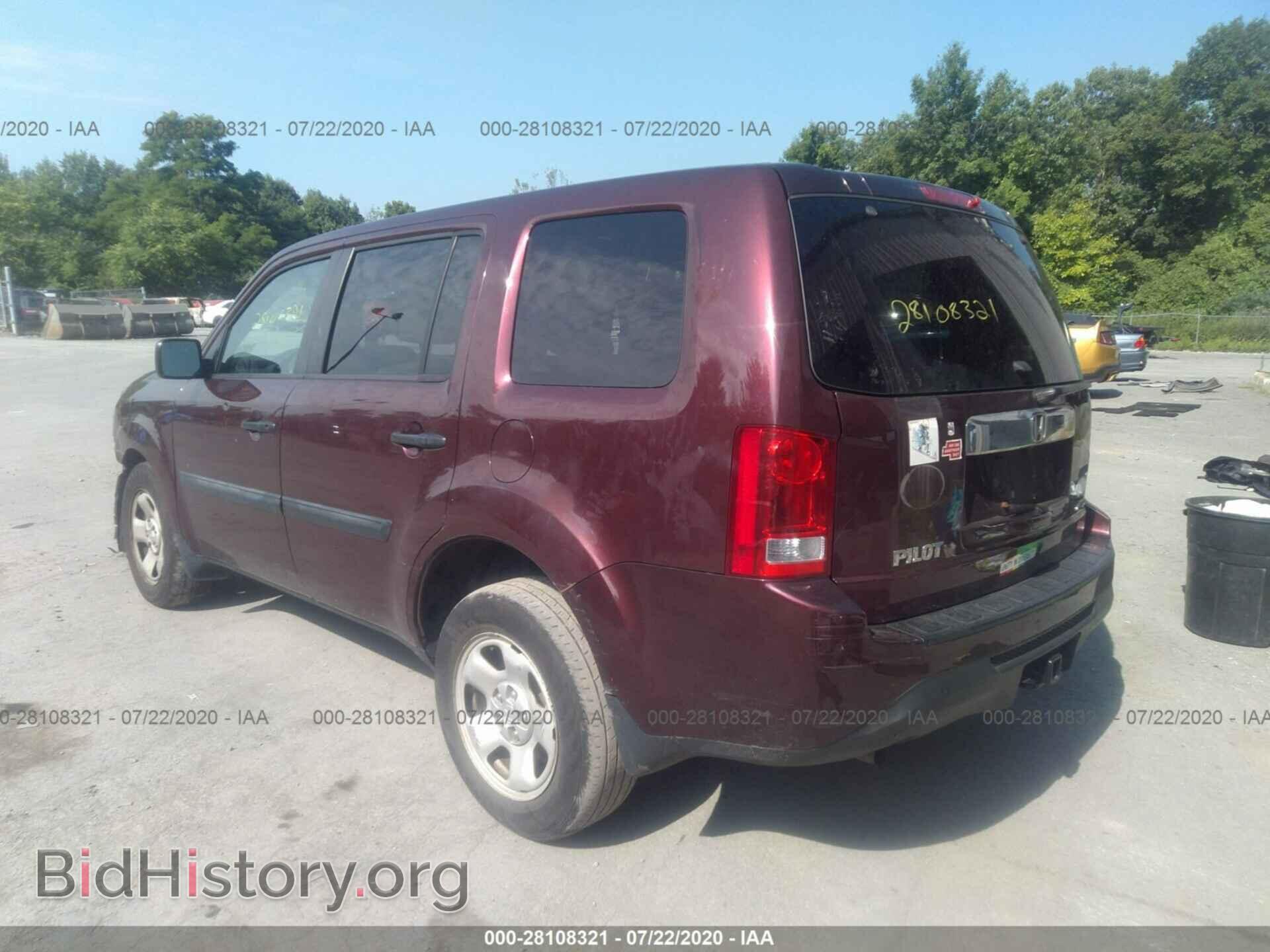 2013 HONDA PILOT - VIN: 5FNYF4H25DB079039 - Photo 3