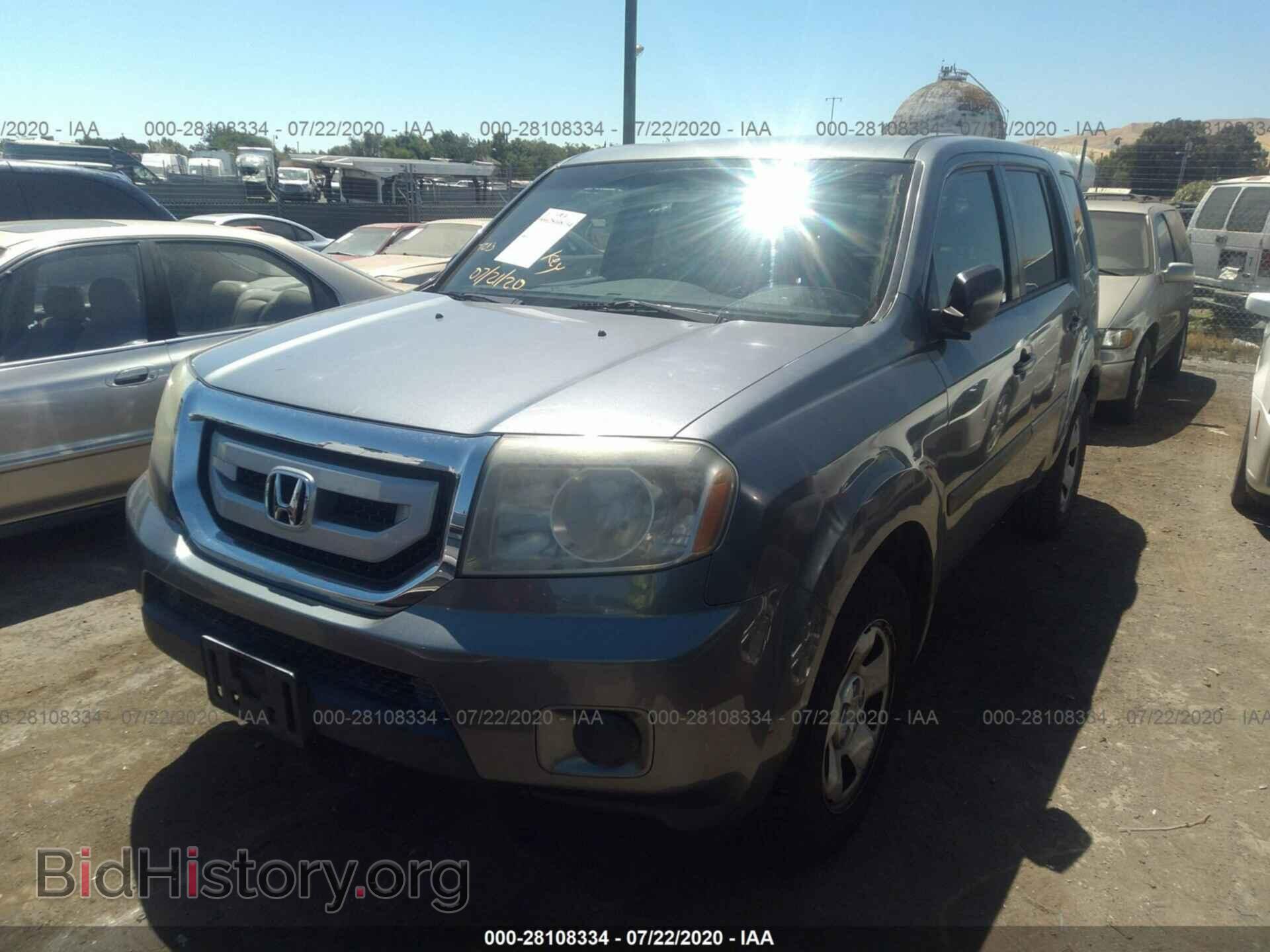 2009 HONDA PILOT - VIN: 5FNYF38259B021997 - Фото 2