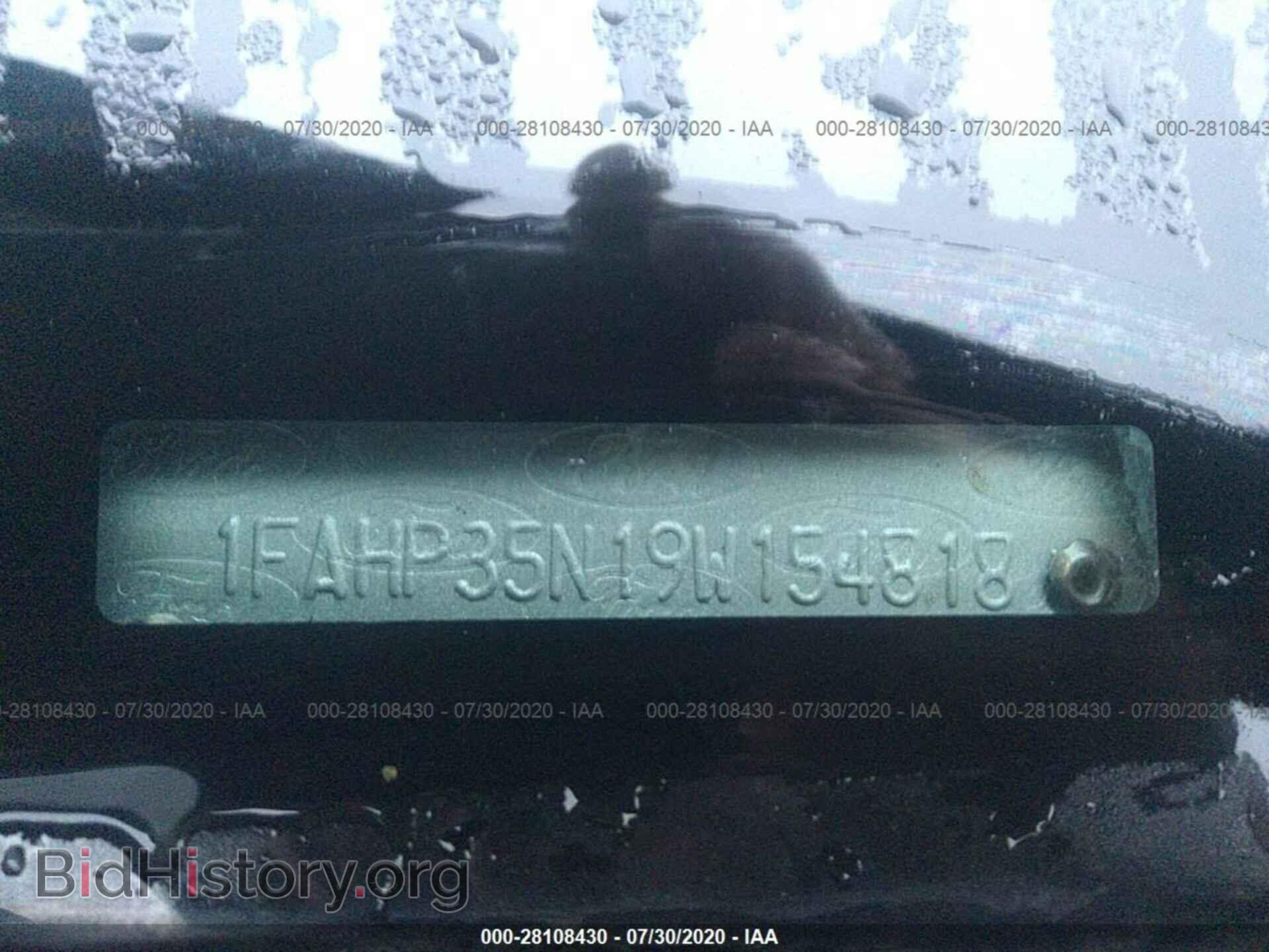 2009 FORD FOCUS - VIN: 1FAHP35N19W154818 - Photo 9