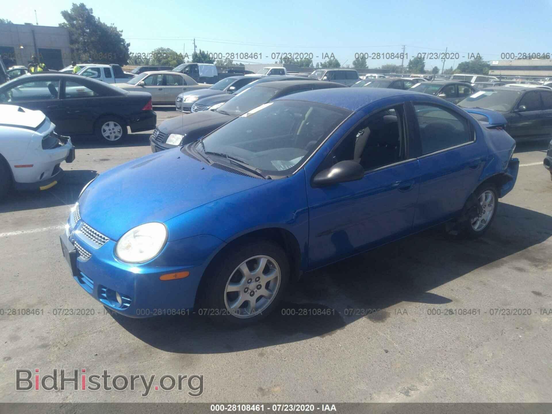 2005 DODGE NEON - VIN: 1B3ES56C05D240956 - Фото 2