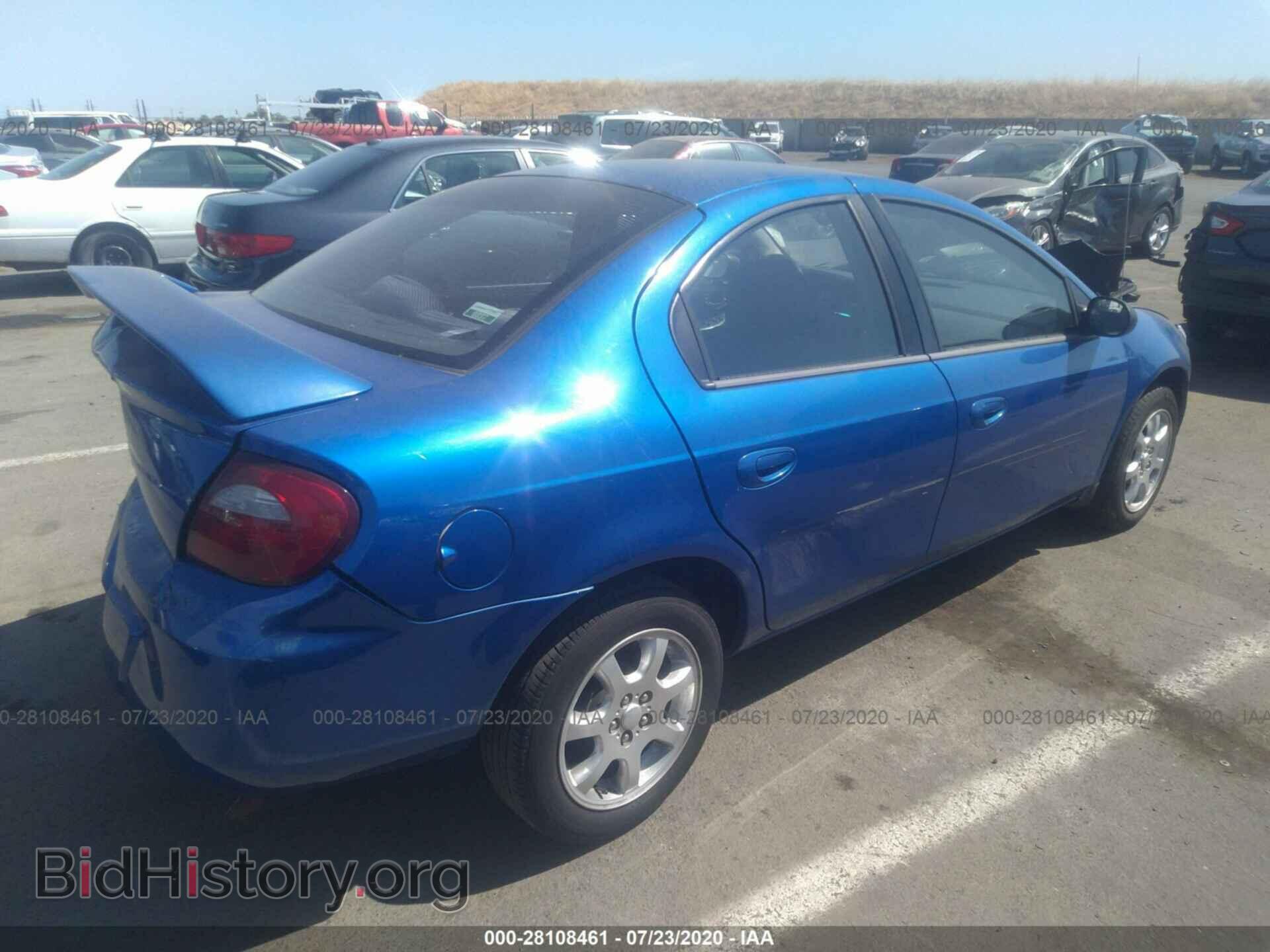 2005 DODGE NEON - VIN: 1B3ES56C05D240956 - Фото 4