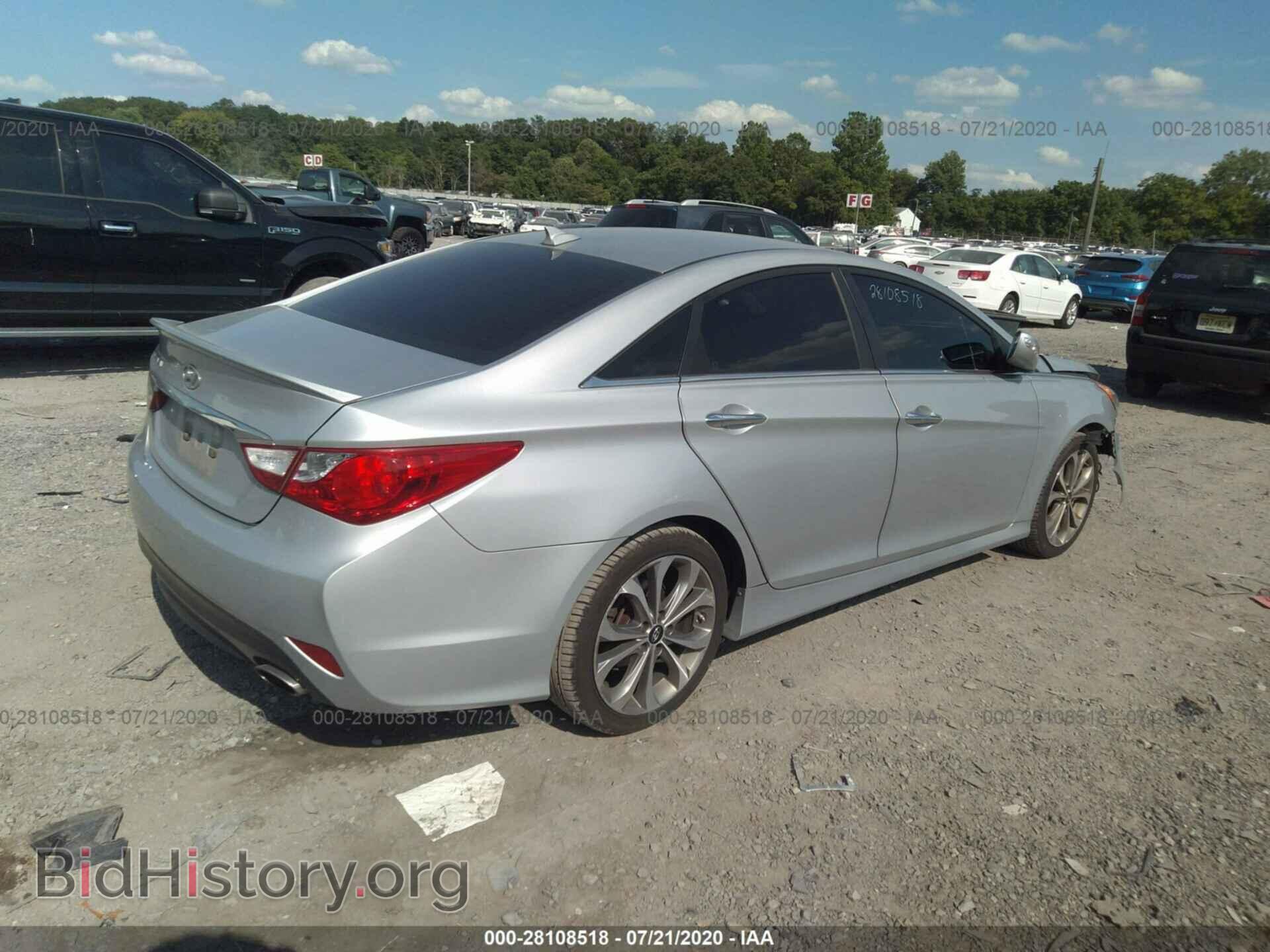 2014 HYUNDAI SONATA - VIN: 5NPEC4AC5EH891524 - Фото 4