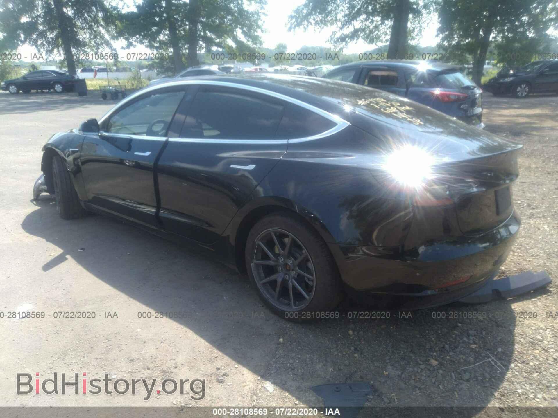 2020 TESLA MODEL 3 - VIN: 5YJ3E1EB7LF599838 - Фото 3