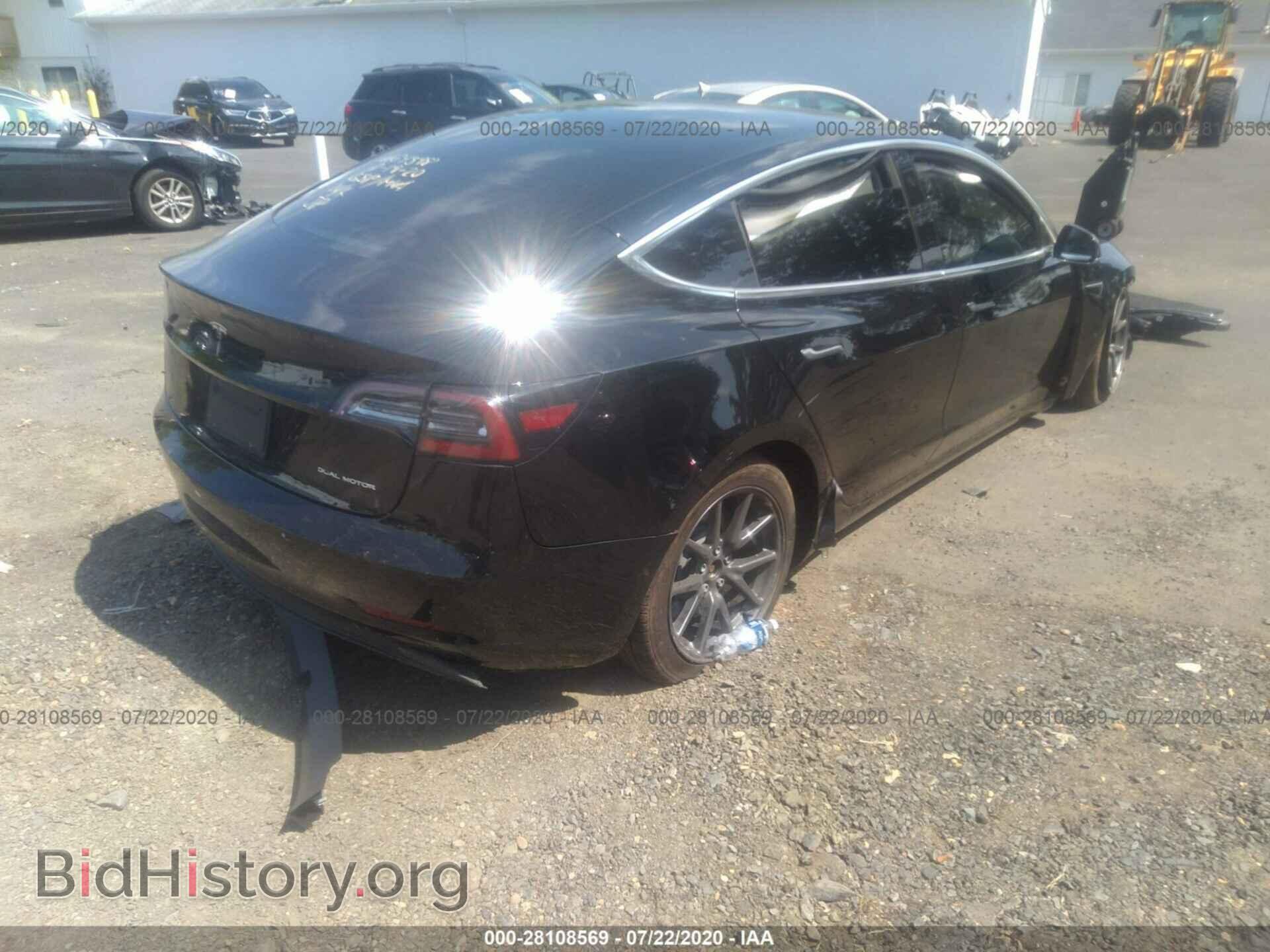 2020 TESLA MODEL 3 - VIN: 5YJ3E1EB7LF599838 - Фото 4