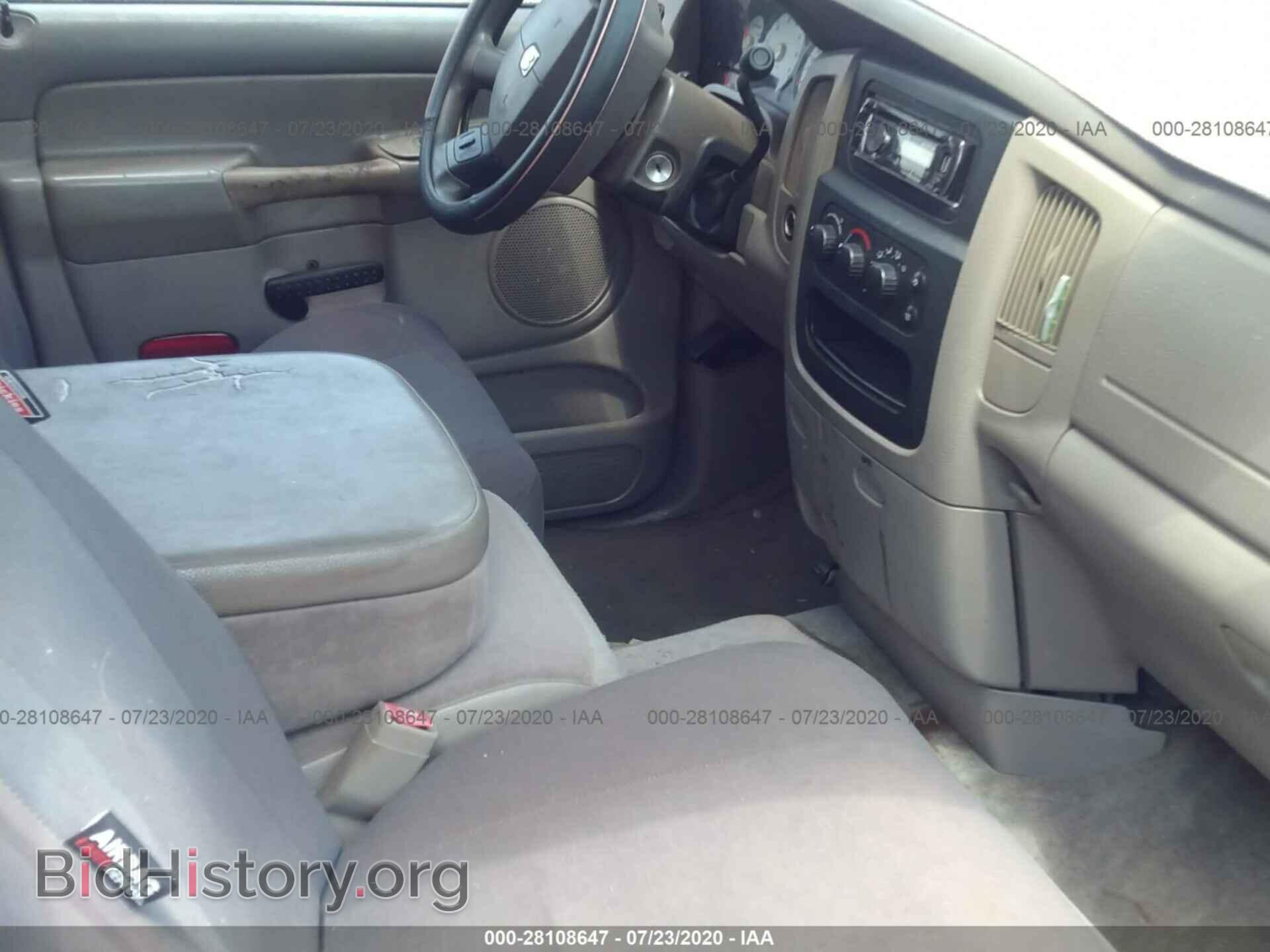 2004 DODGE RAM 1500 - VIN: 1D7HA18N24S581989 - Фото 5