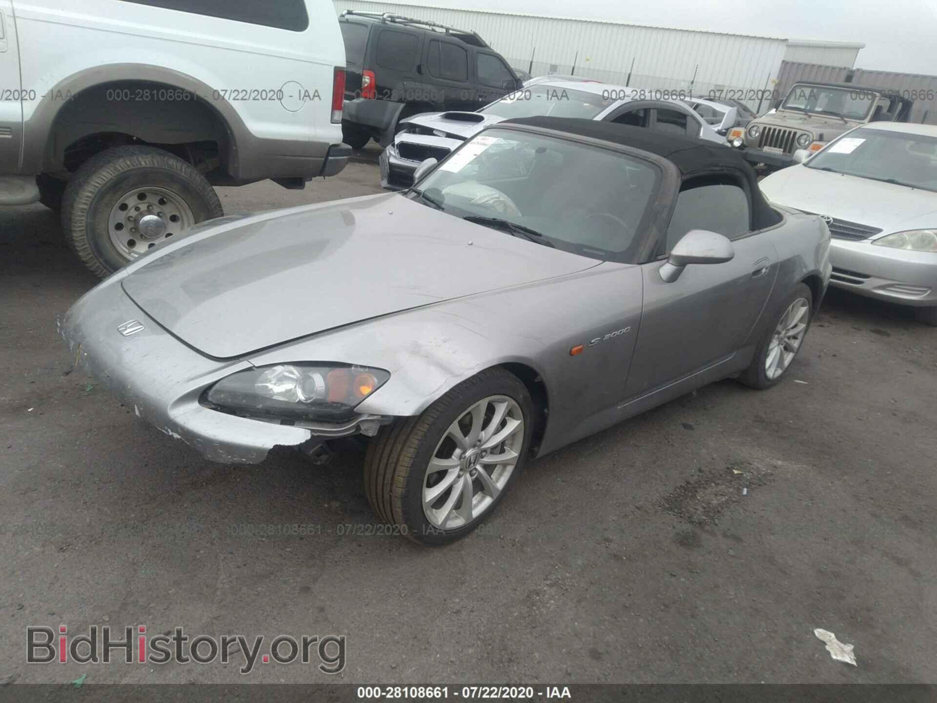 2006 HONDA S2000 - VIN: JHMAP214X6S005358 - Фото 2