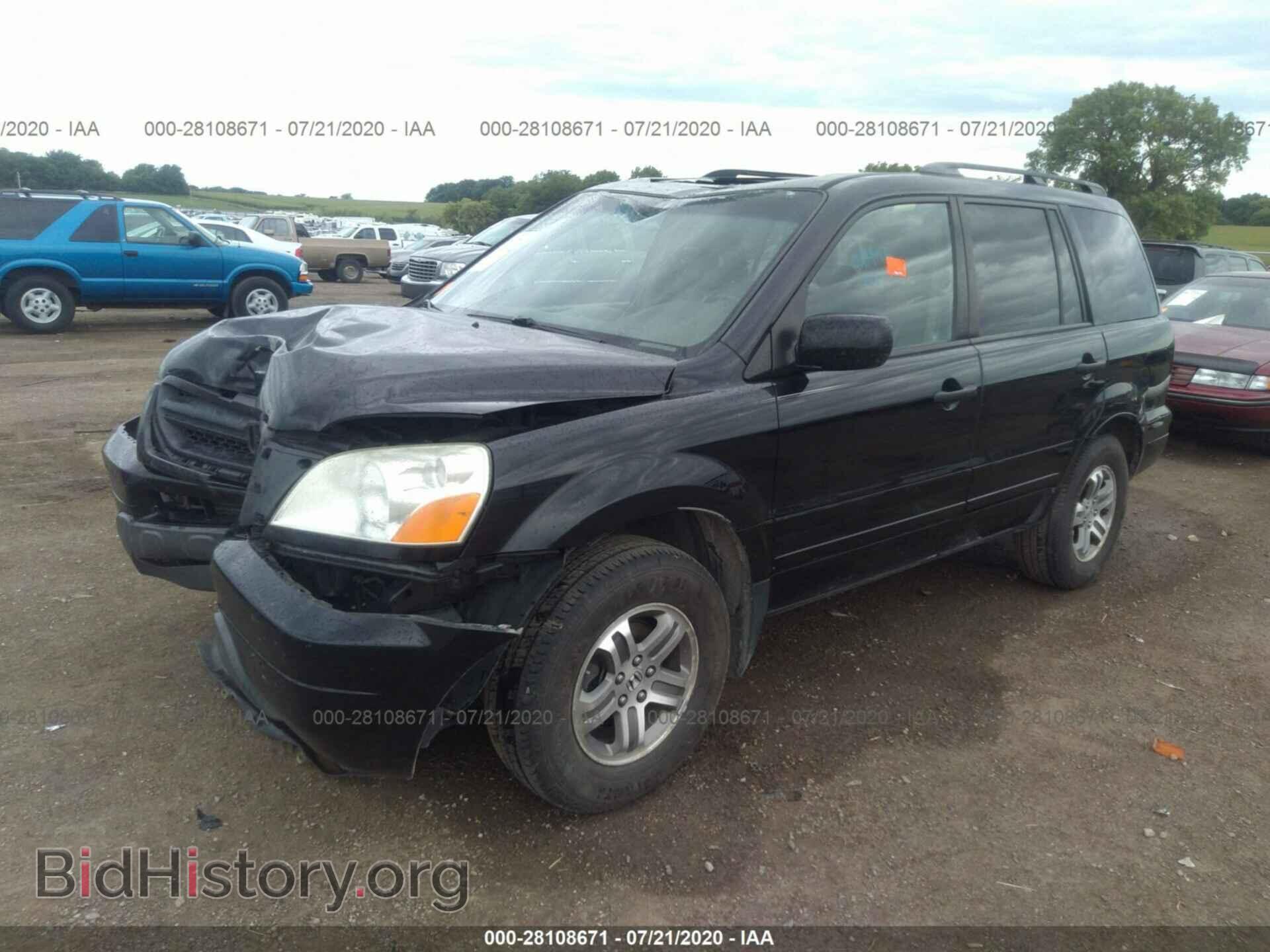2005 HONDA PILOT - VIN: 5FNYF18575B013375 - Фото 2