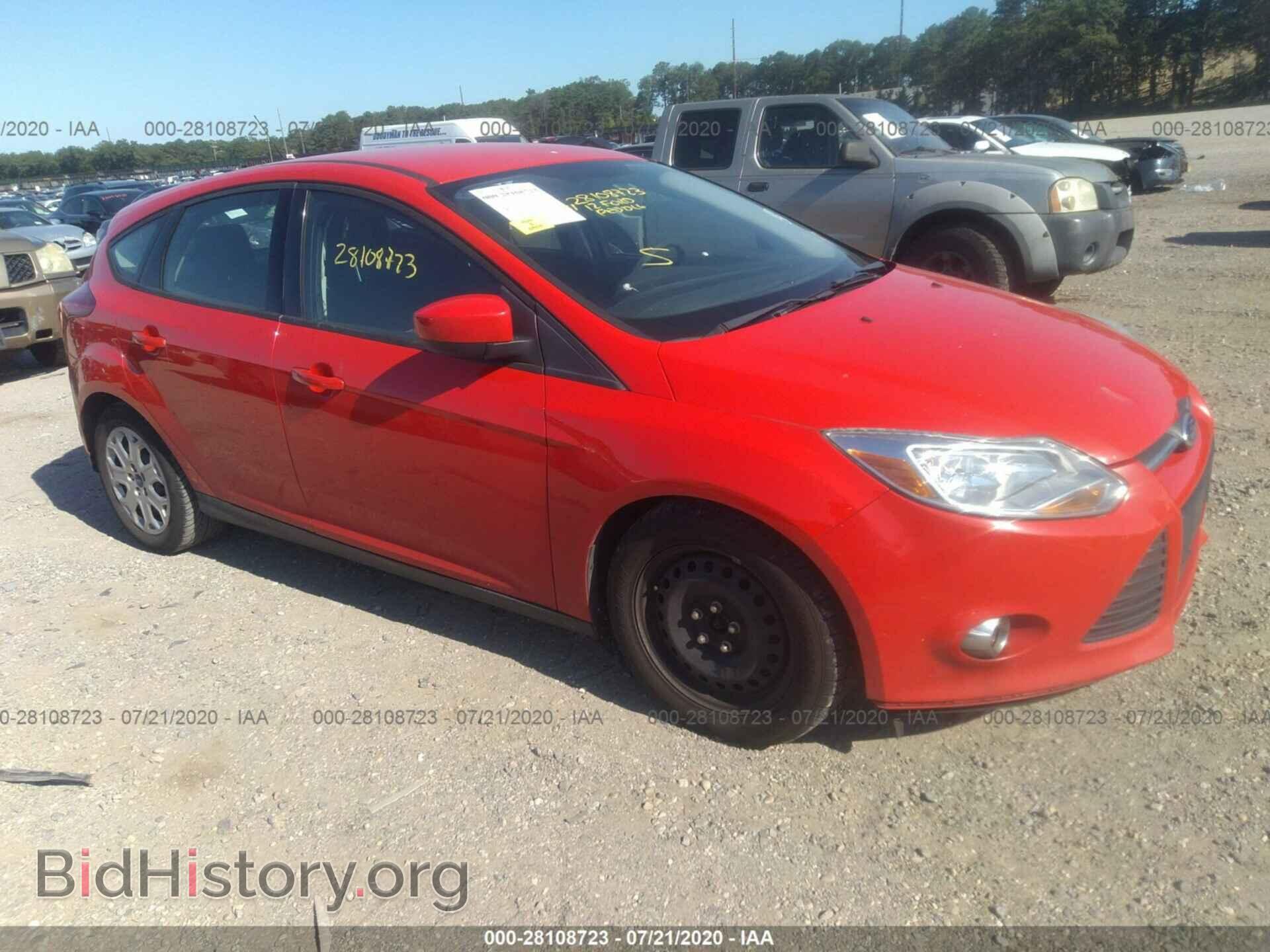 Photo 1FAHP3K27CL124645 - FORD FOCUS 2012