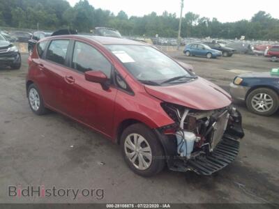2017 Nissan VERSA NOTE S/S Plus/SV/SL/SR, красный — VIN 3N1CE2CP3HL371173, IAAI