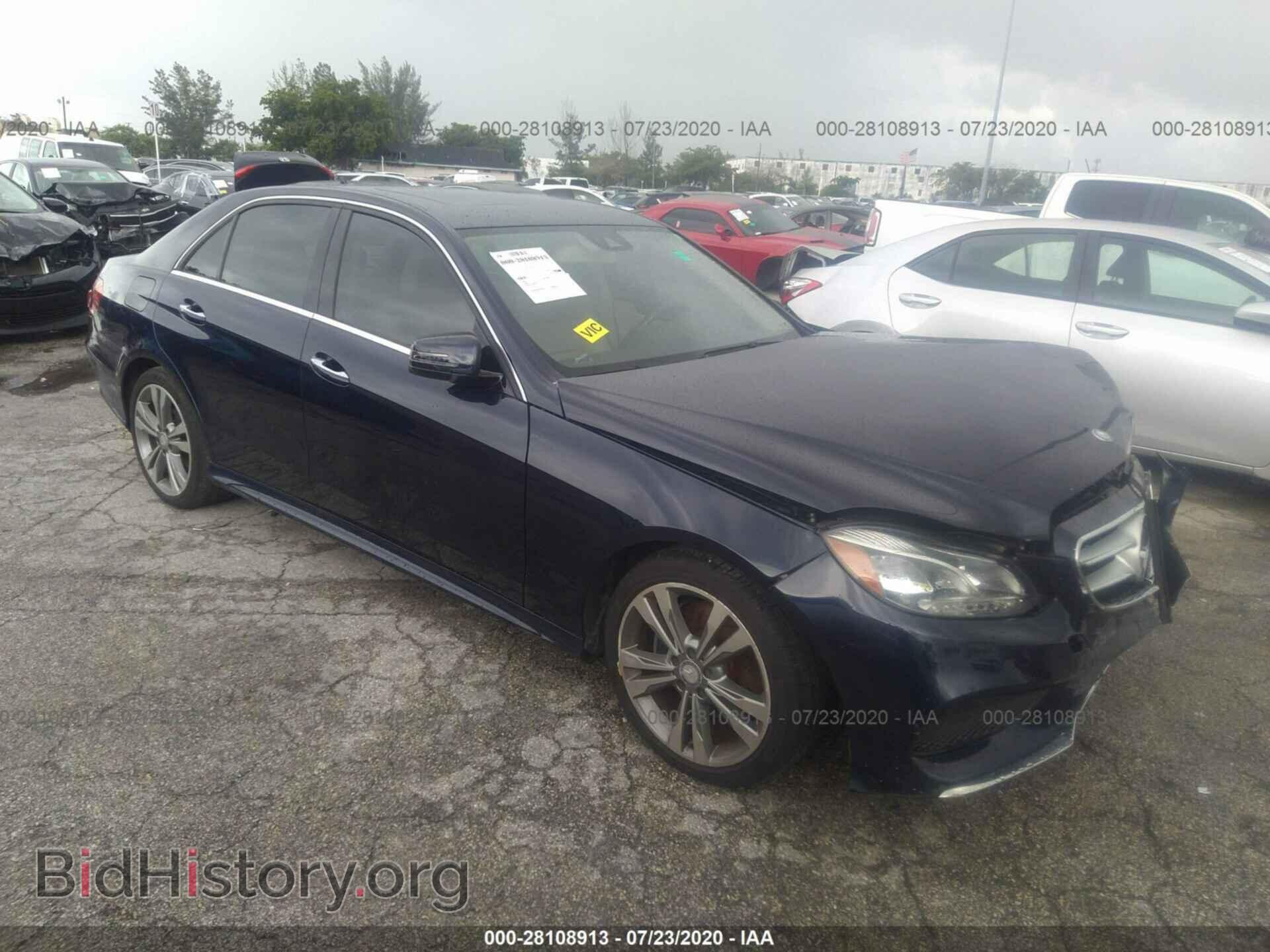 Photo WDDHF5KB0EA900501 - MERCEDES-BENZ E-CLASS 2014