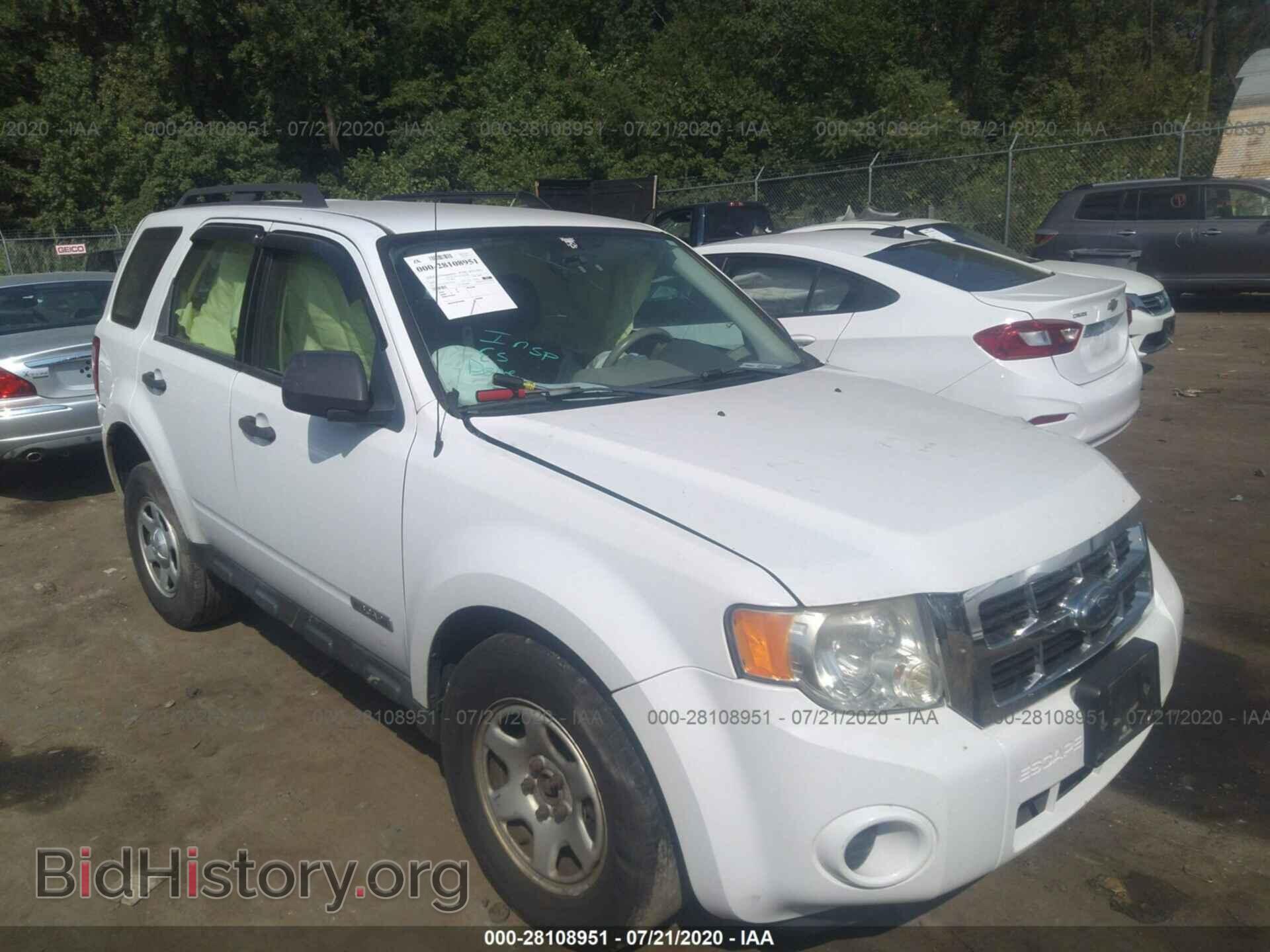 Фотография 1FMCU02Z58KD76055 - FORD ESCAPE 2008