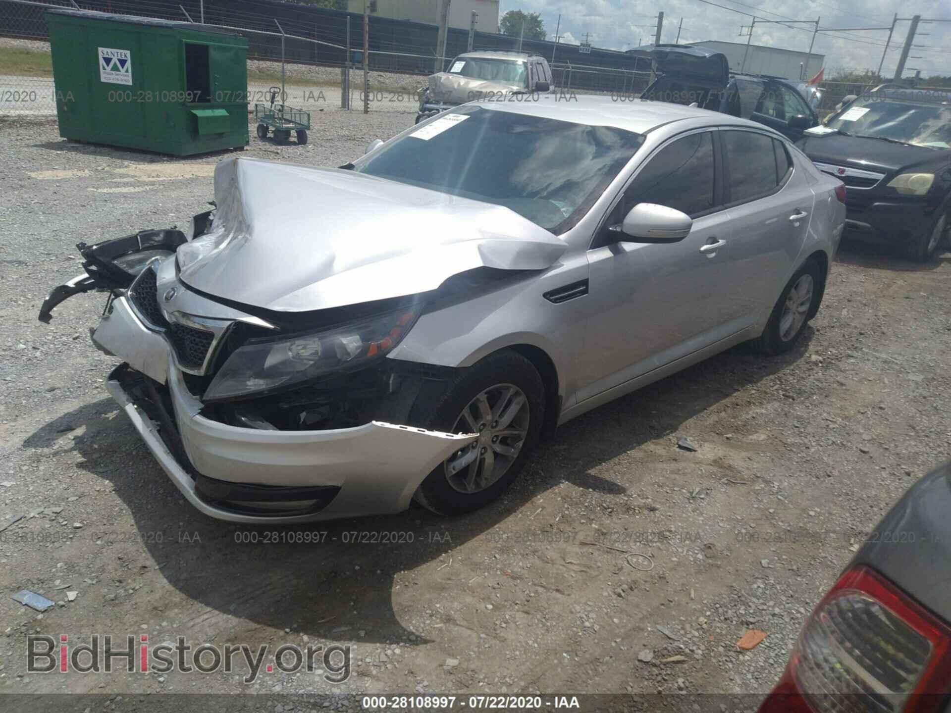 2013 KIA OPTIMA - VIN: KNAGM4A77D5352830 - Фото 2