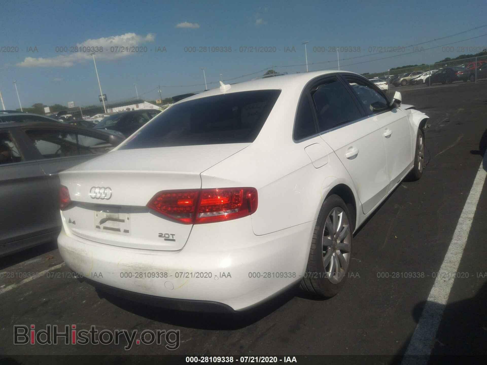 2011 AUDI A4 - VIN: WAUFFAFL3BN049454 - Photo 4