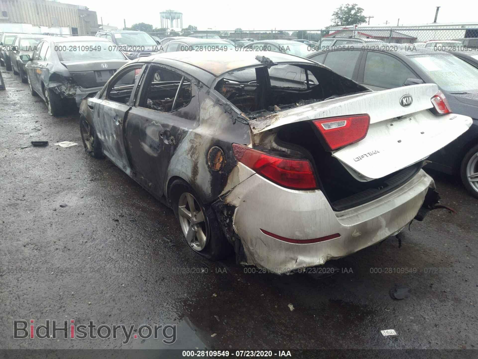 2015 KIA OPTIMA - VIN: KNAGM4A72F5644050 - Фото 3