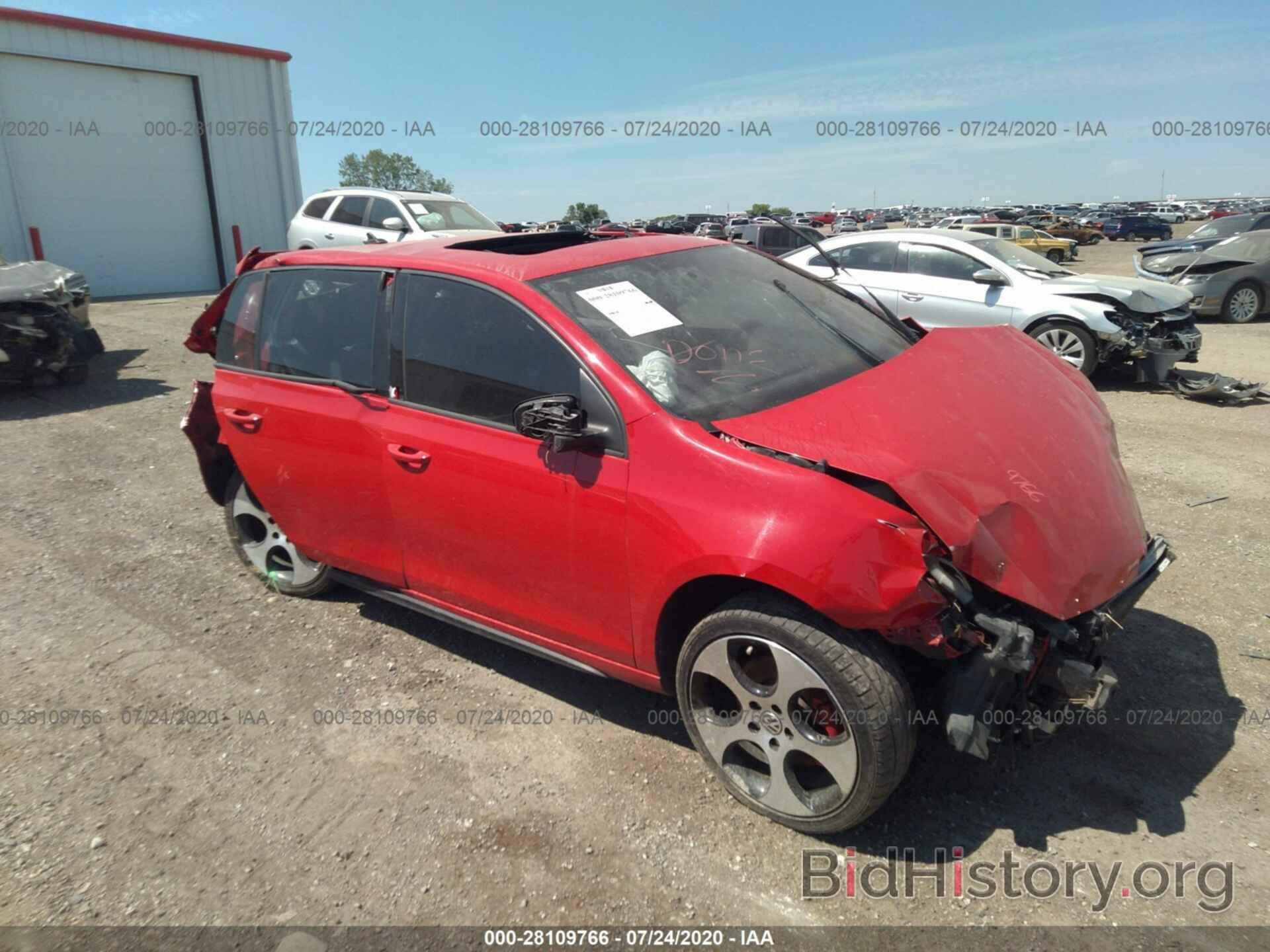 Photo WVWHV7AJ9CW264422 - VOLKSWAGEN GTI 2012