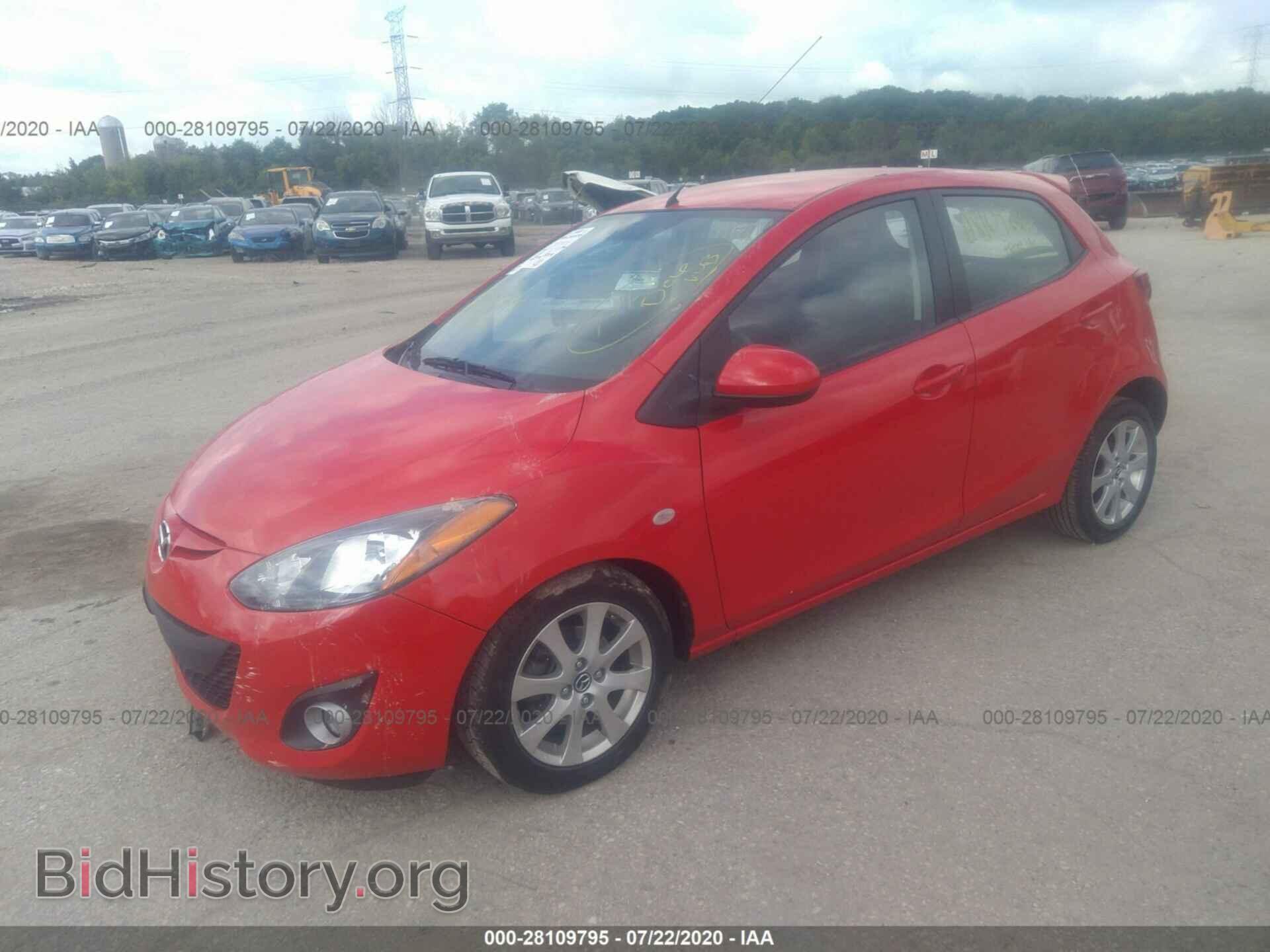 2013 MAZDA MAZDA2 - VIN: JM1DE1LY3D0158798 - Photo 2