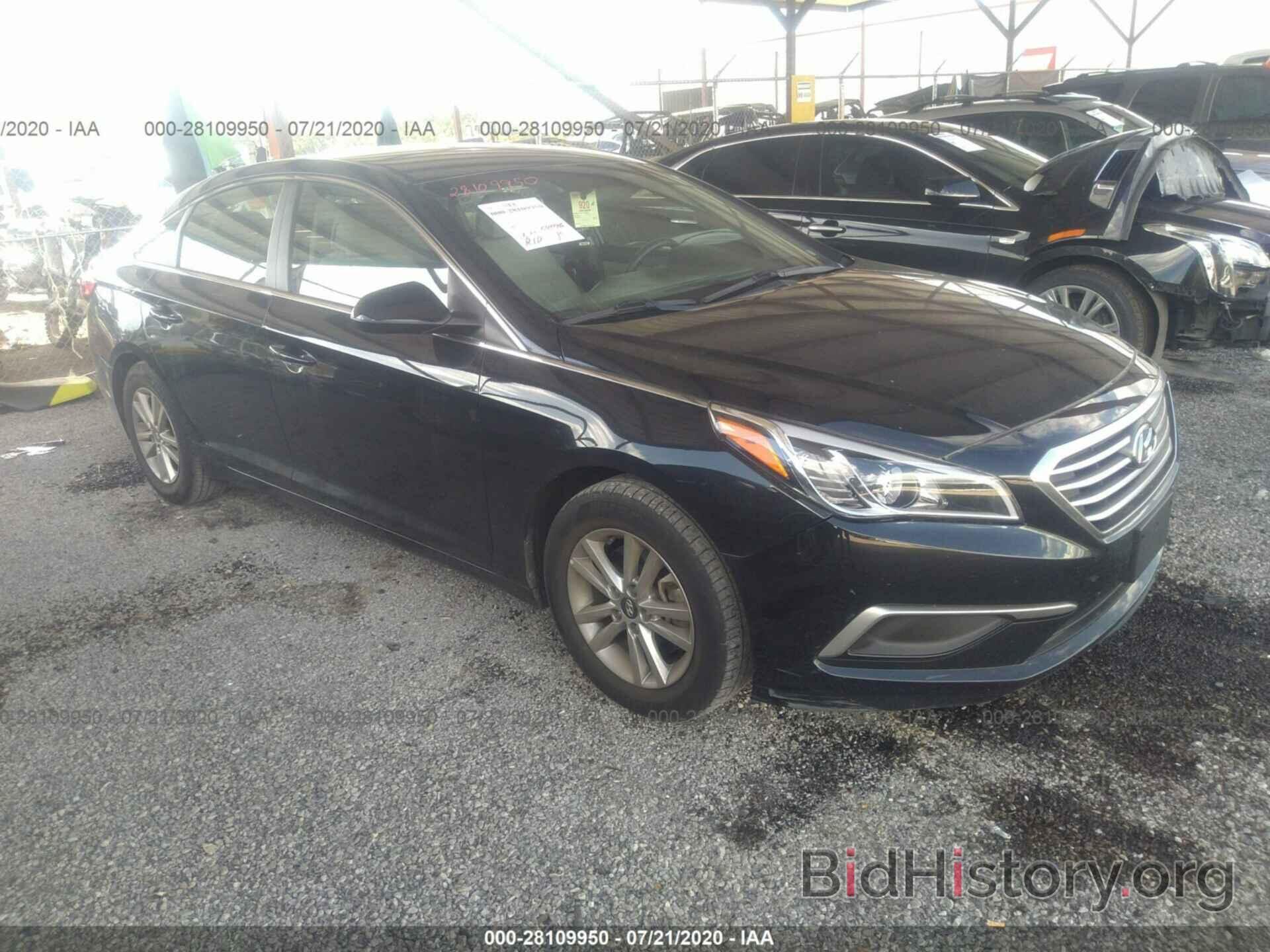 Photo 5NPE24AF1HH537405 - HYUNDAI SONATA 2017