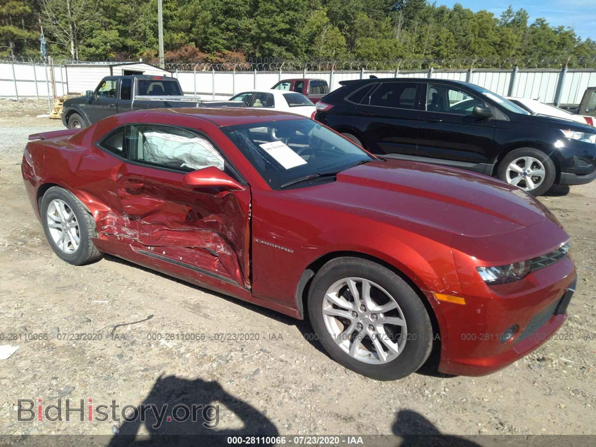 Фотография 2G1FB1E38F9270226 - CHEVROLET CAMARO 2015