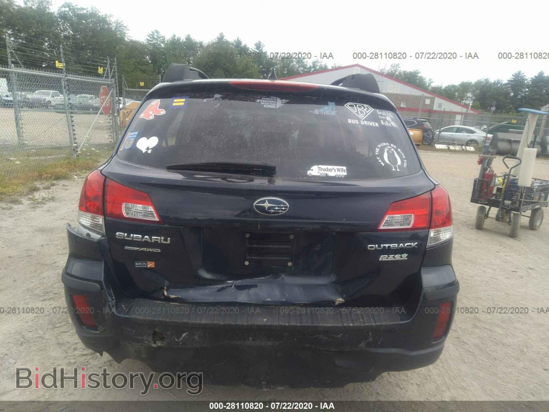2014 SUBARU OUTBACK - VIN: 4S4BRBLC6E3204366 - Фото 6