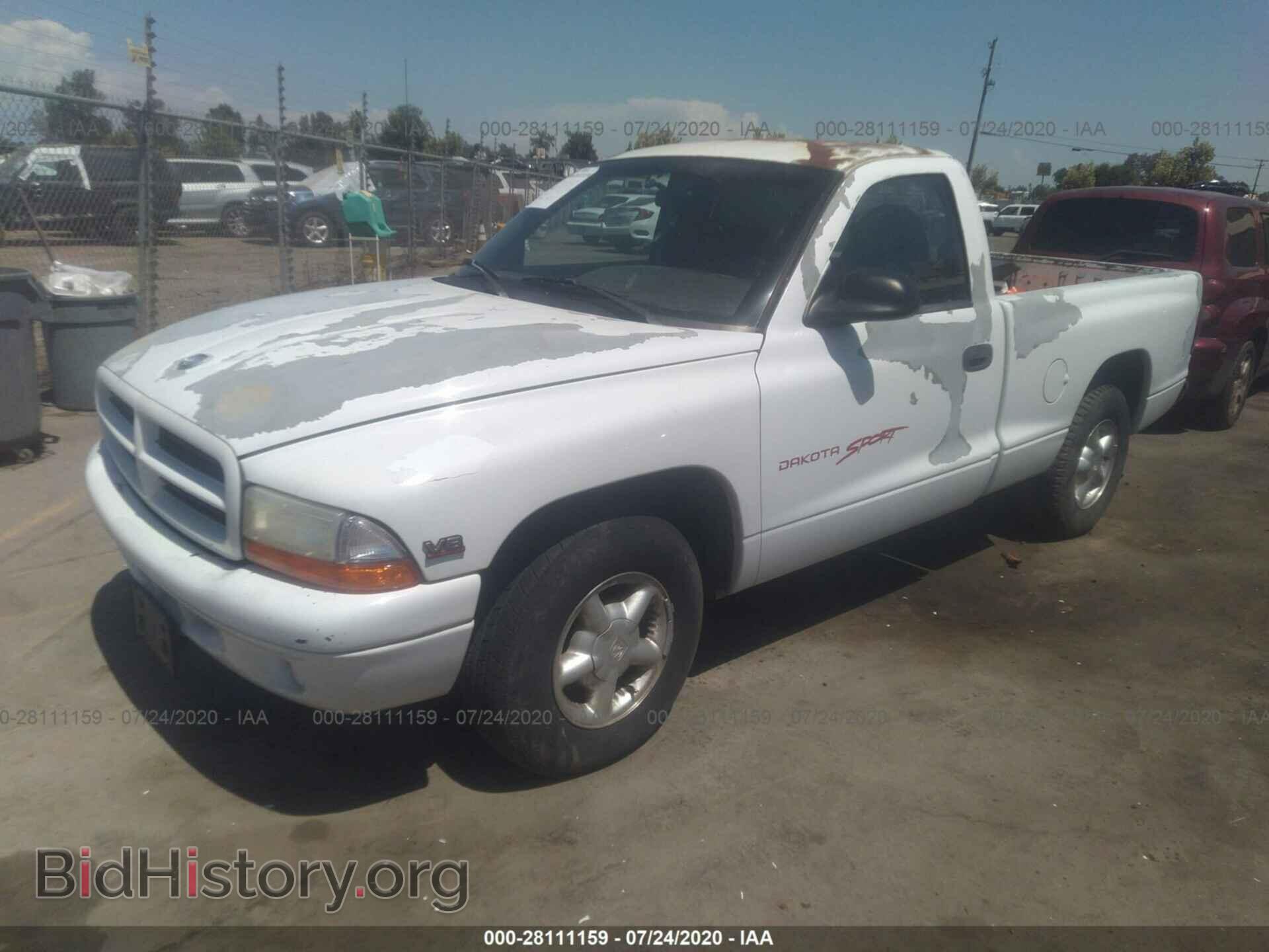 1997 DODGE DAKOTA - VIN: 1B7FL26Y5VS204363 - Фото 2