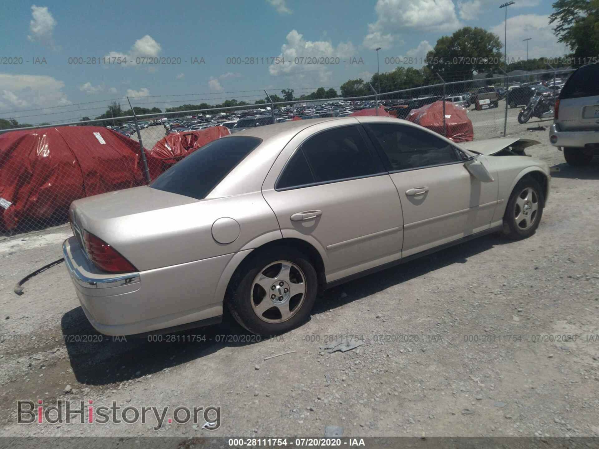 2000 LINCOLN LS - VIN: 1LNHM87A3YY849648 - Фото 4