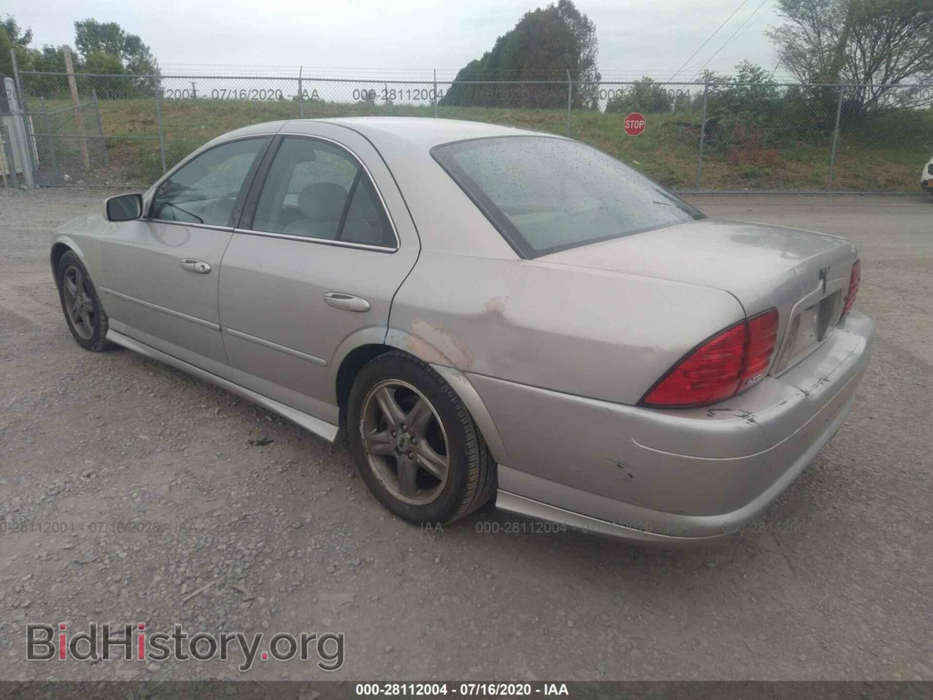 2002 LINCOLN LS - VIN: 1LNHM87A62Y689918 - Photo 3