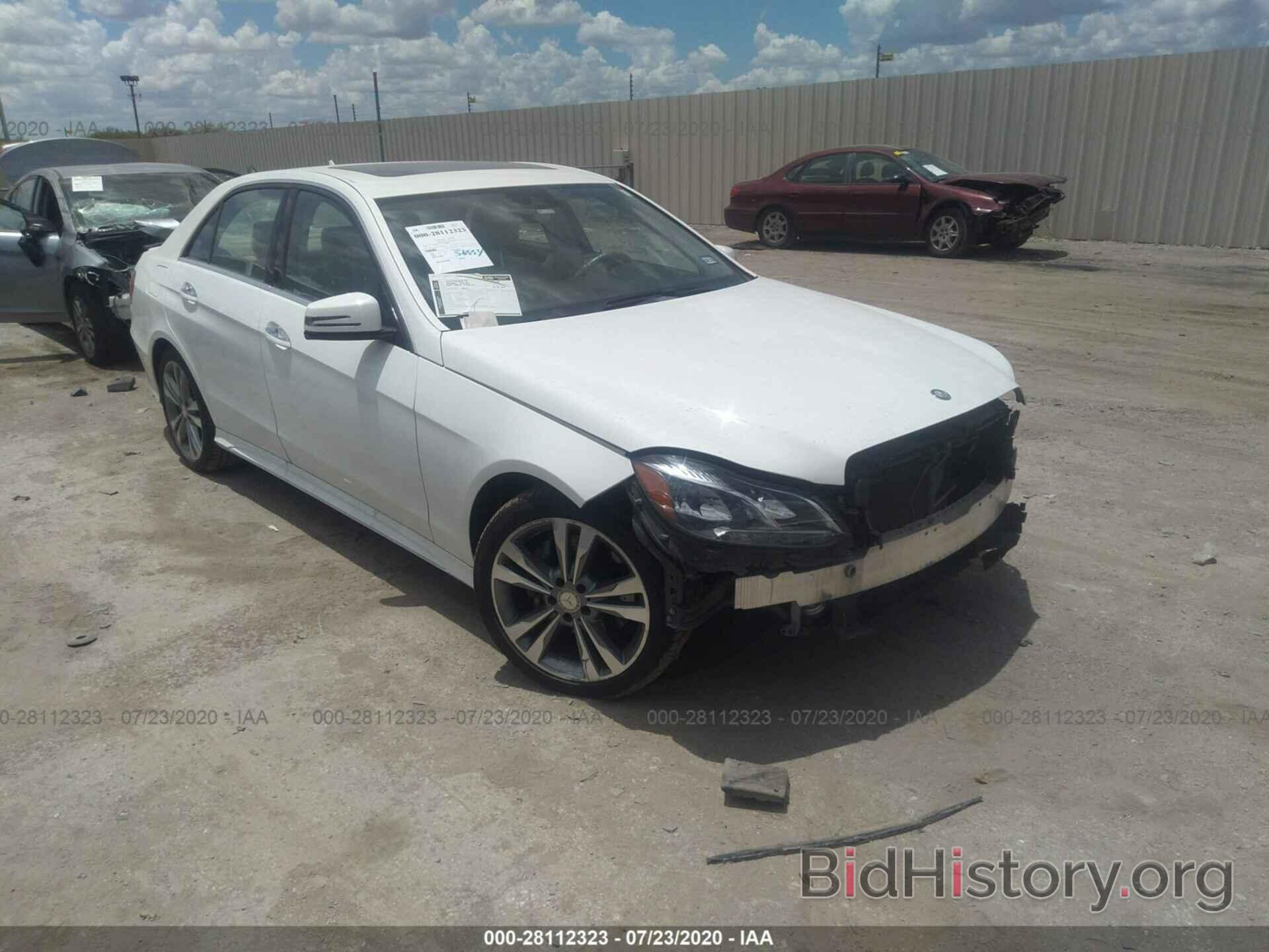 Photo WDDHF5KB9EB038292 - MERCEDES-BENZ E-CLASS 2014