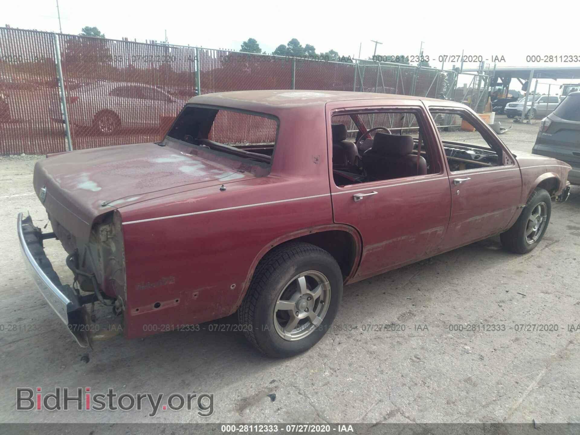 1993 CADILLAC DEVILLE - VIN: 1G6CD53B1P4319280 - Фото 4