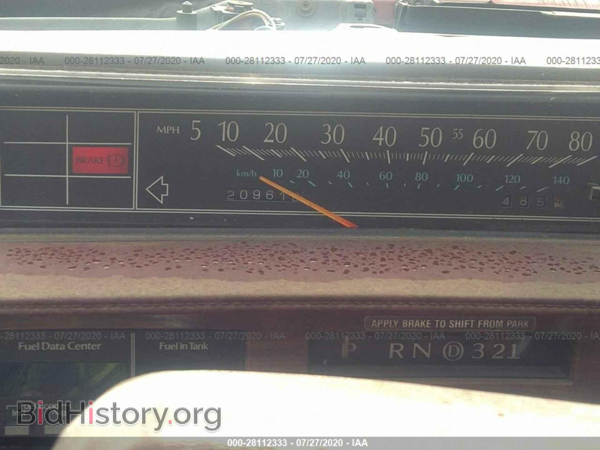 1993 CADILLAC DEVILLE - VIN: 1G6CD53B1P4319280 - Фото 7