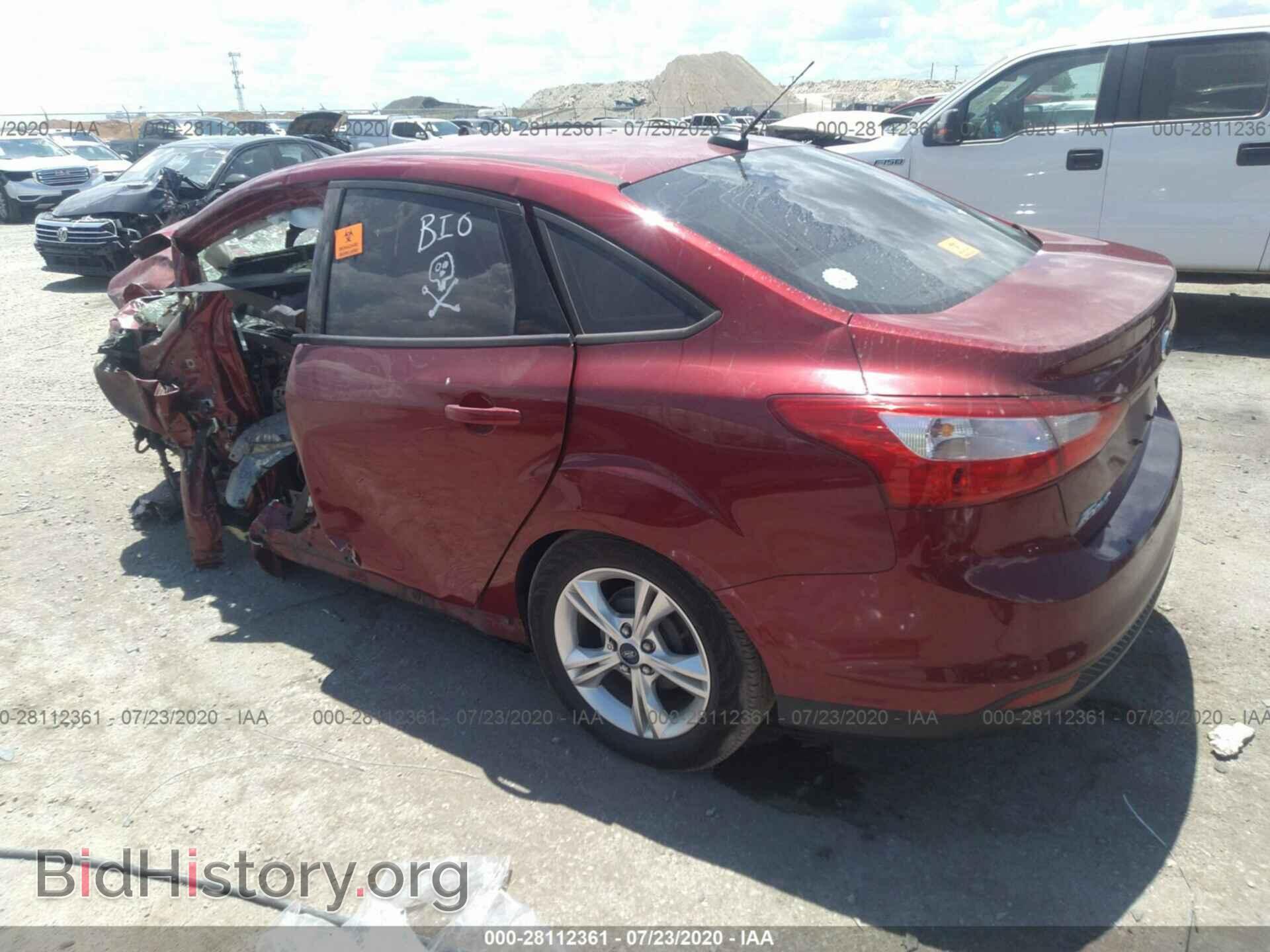 2014 FORD FOCUS - VIN: 1FADP3F24EL259027 - Фото 3
