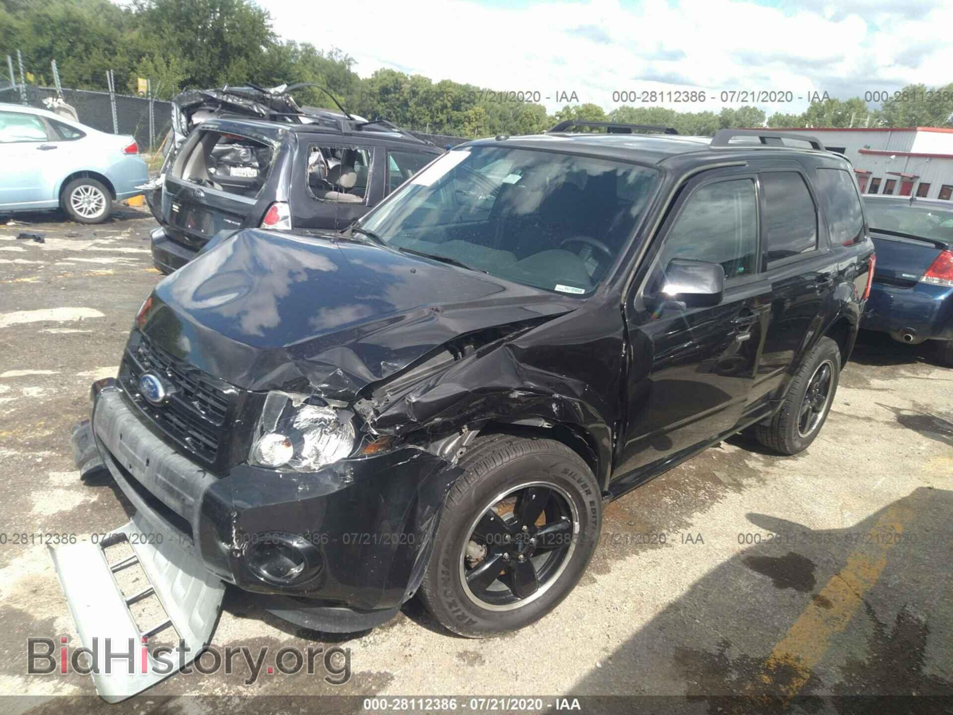 2011 FORD ESCAPE - VIN: 1FMCU0D7XBKB59314 - Фото 2
