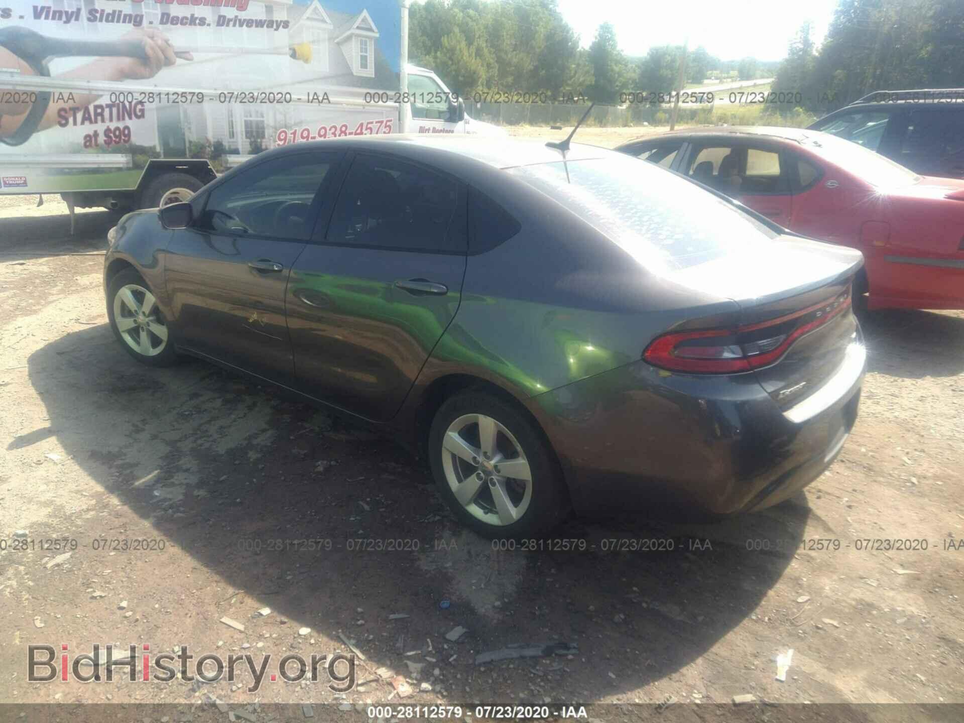2015 DODGE DART - VIN: 1C3CDFBB3FD330580 - Фото 3