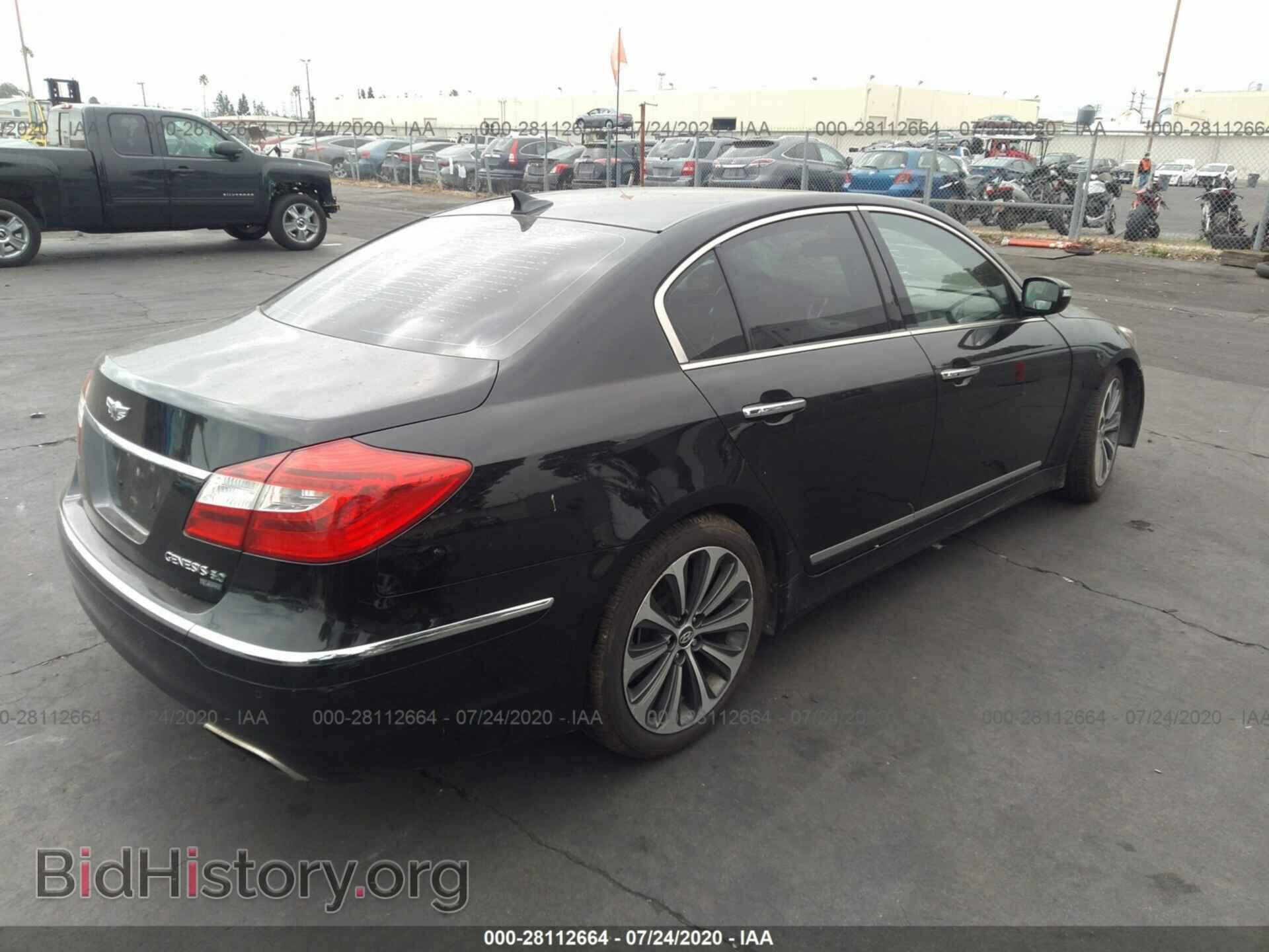 2012 HYUNDAI GENESIS - VIN: KMHGC4DH4CU202135 - Фото 4