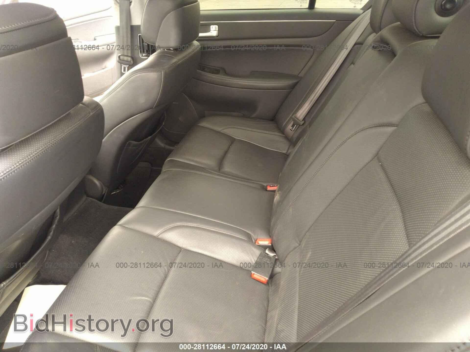 2012 HYUNDAI GENESIS - VIN: KMHGC4DH4CU202135 - Фото 8