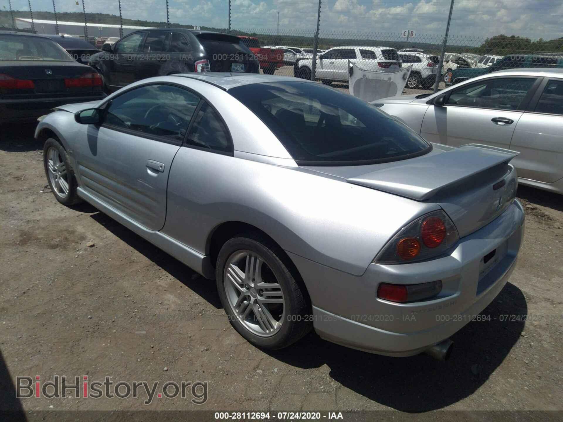2003 MITSUBISHI ECLIPSE - VIN: 4A3AC84H53E024387 - Photo 3