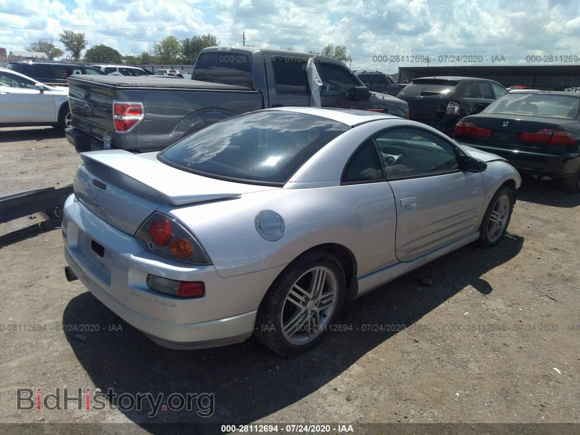 2003 MITSUBISHI ECLIPSE - VIN: 4A3AC84H53E024387 - Photo 4