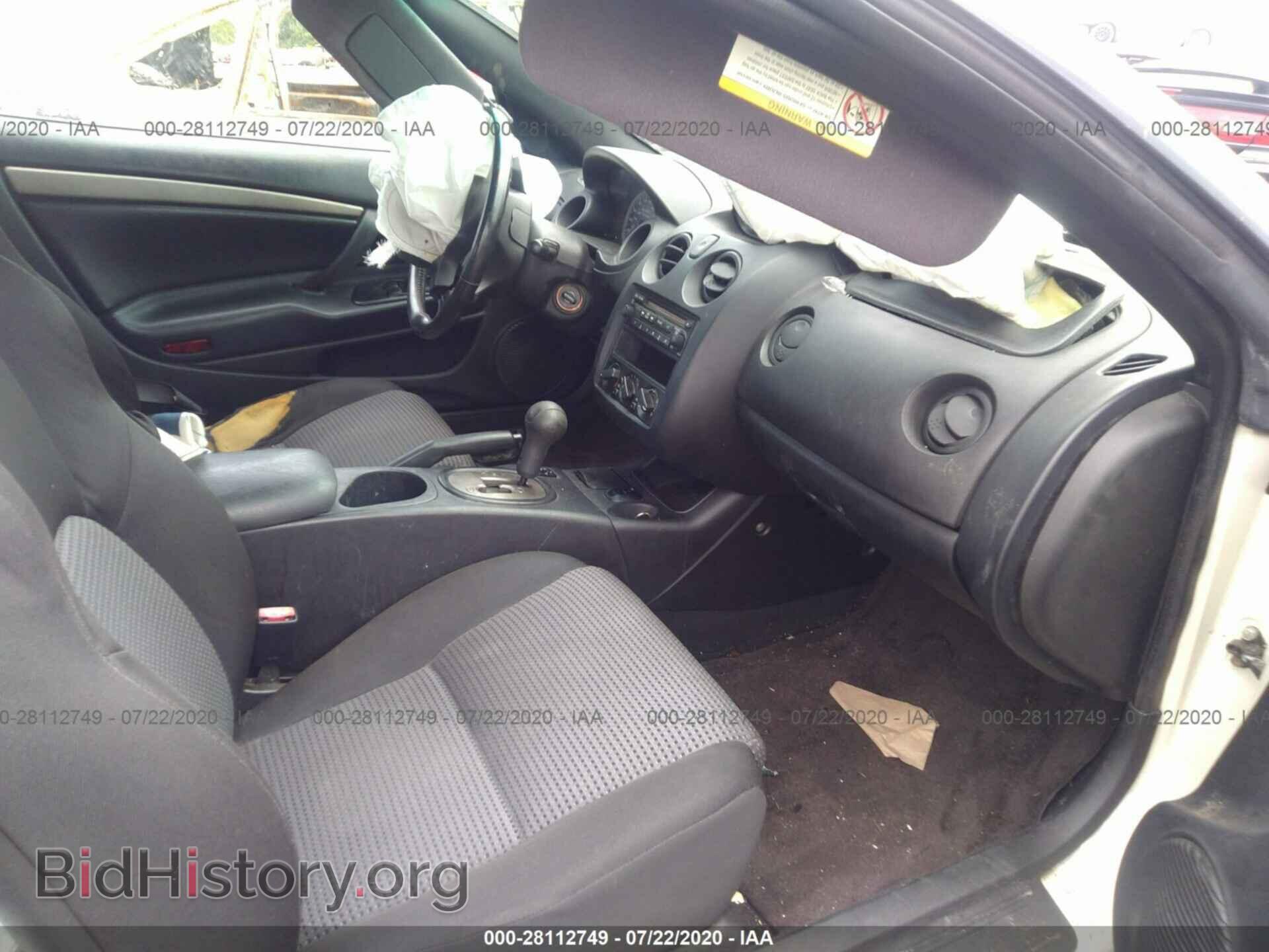 2004 MITSUBISHI ECLIPSE - VIN: 4A3AE45G34E093380 - Фото 5