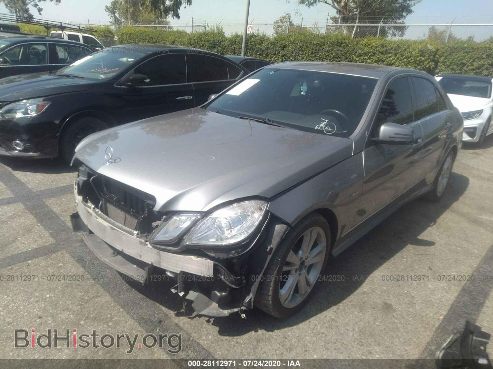 2012 MERCEDES-BENZ E-CLASS - VIN: WDDHF5KB2CA636369 - Фото 2