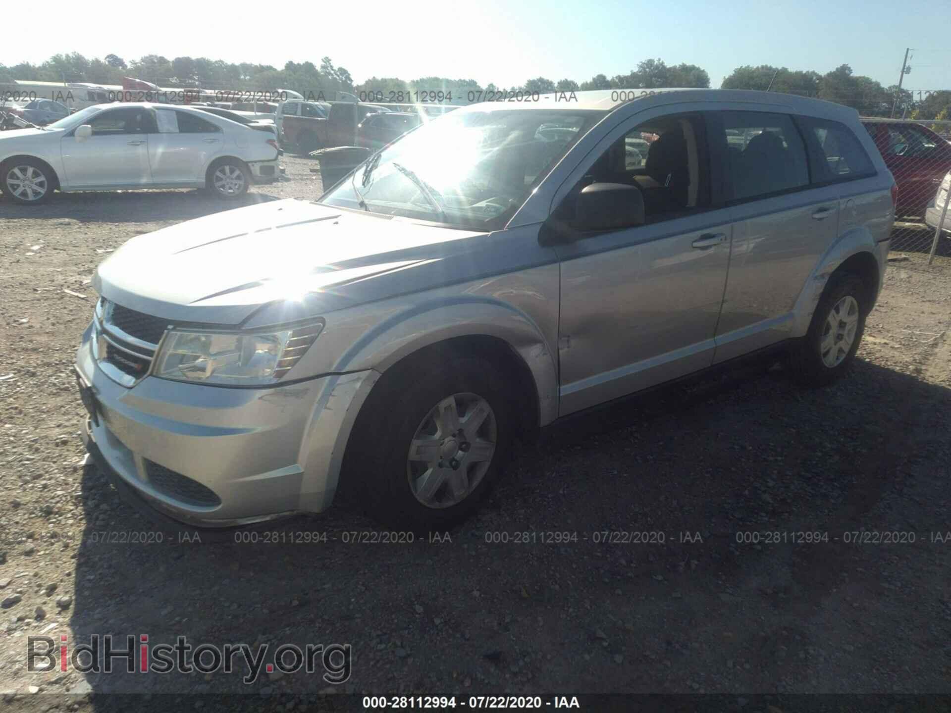 2012 DODGE JOURNEY - VIN: 3C4PDCAB3CT321574 - Фото 2
