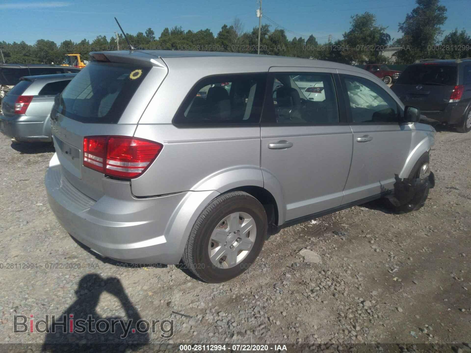 2012 DODGE JOURNEY - VIN: 3C4PDCAB3CT321574 - Фото 4