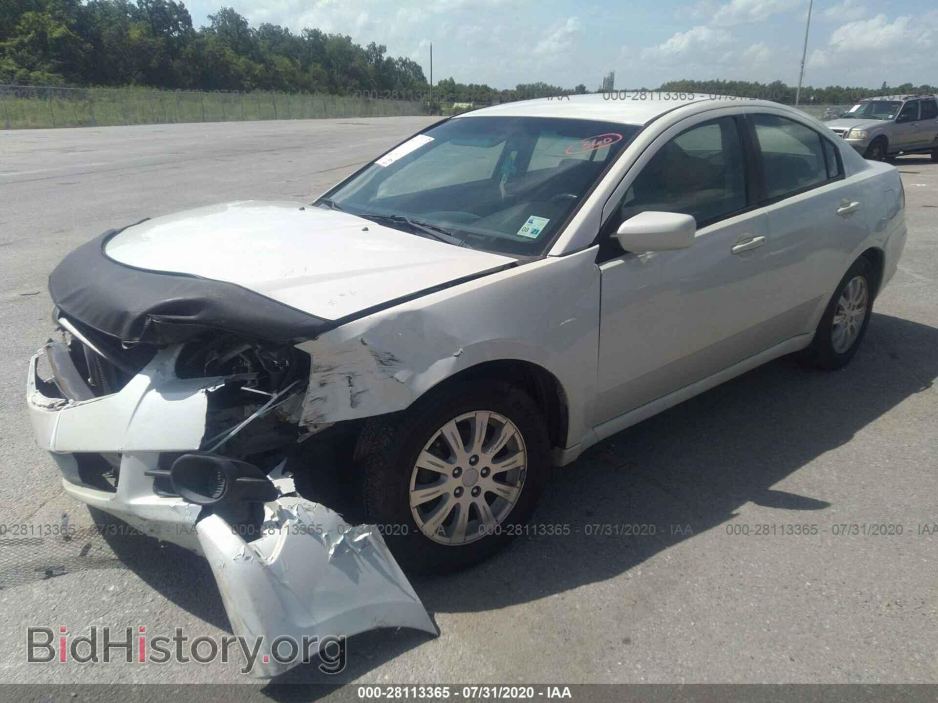 2009 MITSUBISHI GALANT - VIN: 4A3AB36F39E036211 - Фото 2