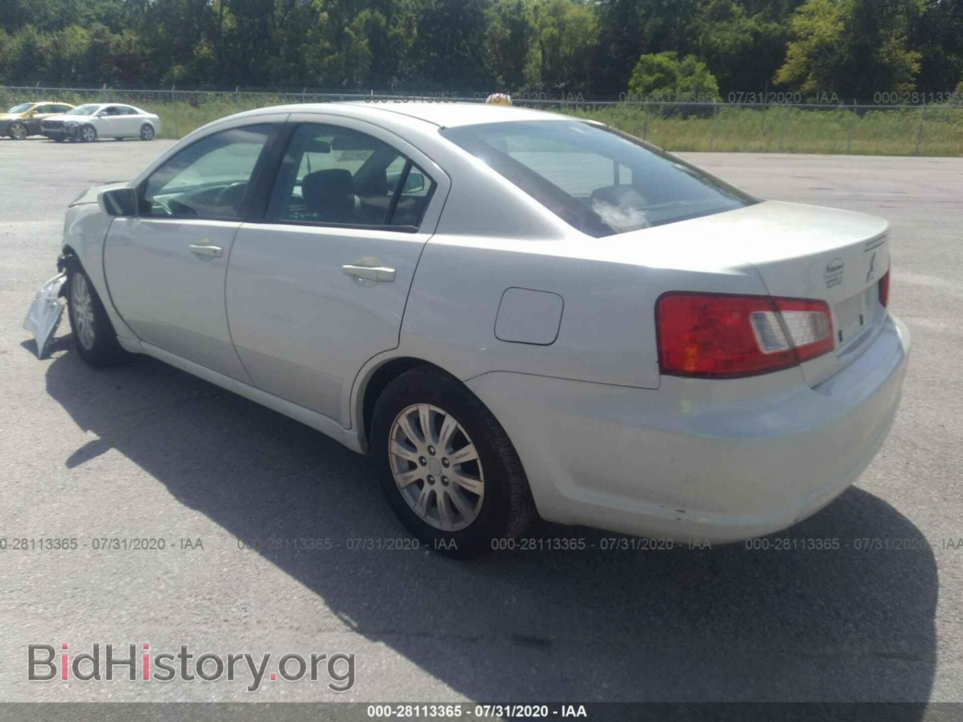 2009 MITSUBISHI GALANT - VIN: 4A3AB36F39E036211 - Фото 3