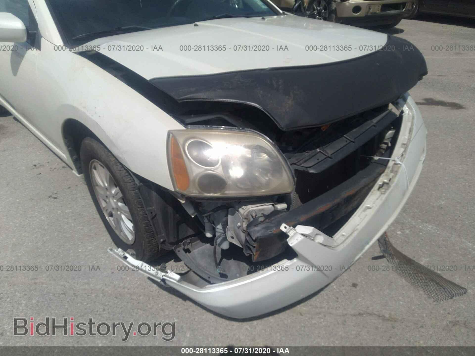 2009 MITSUBISHI GALANT - VIN: 4A3AB36F39E036211 - Фото 6