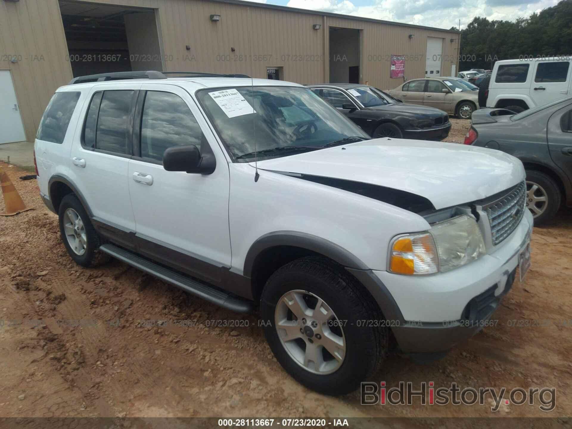 Photo 1FMZU63K93ZA25910 - FORD EXPLORER 2003