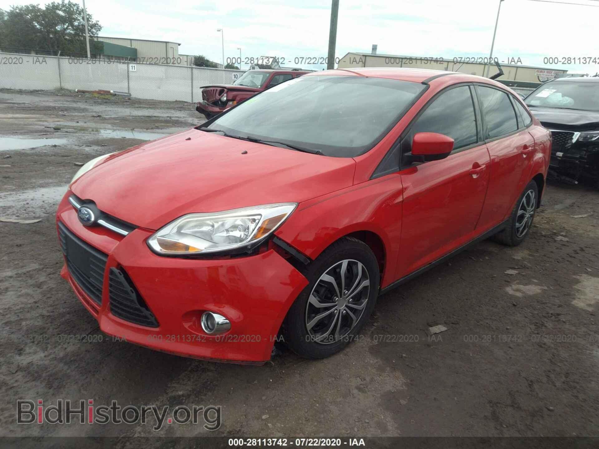 2012 FORD FOCUS - VIN: 1FAHP3F24CL293208 - Фото 2