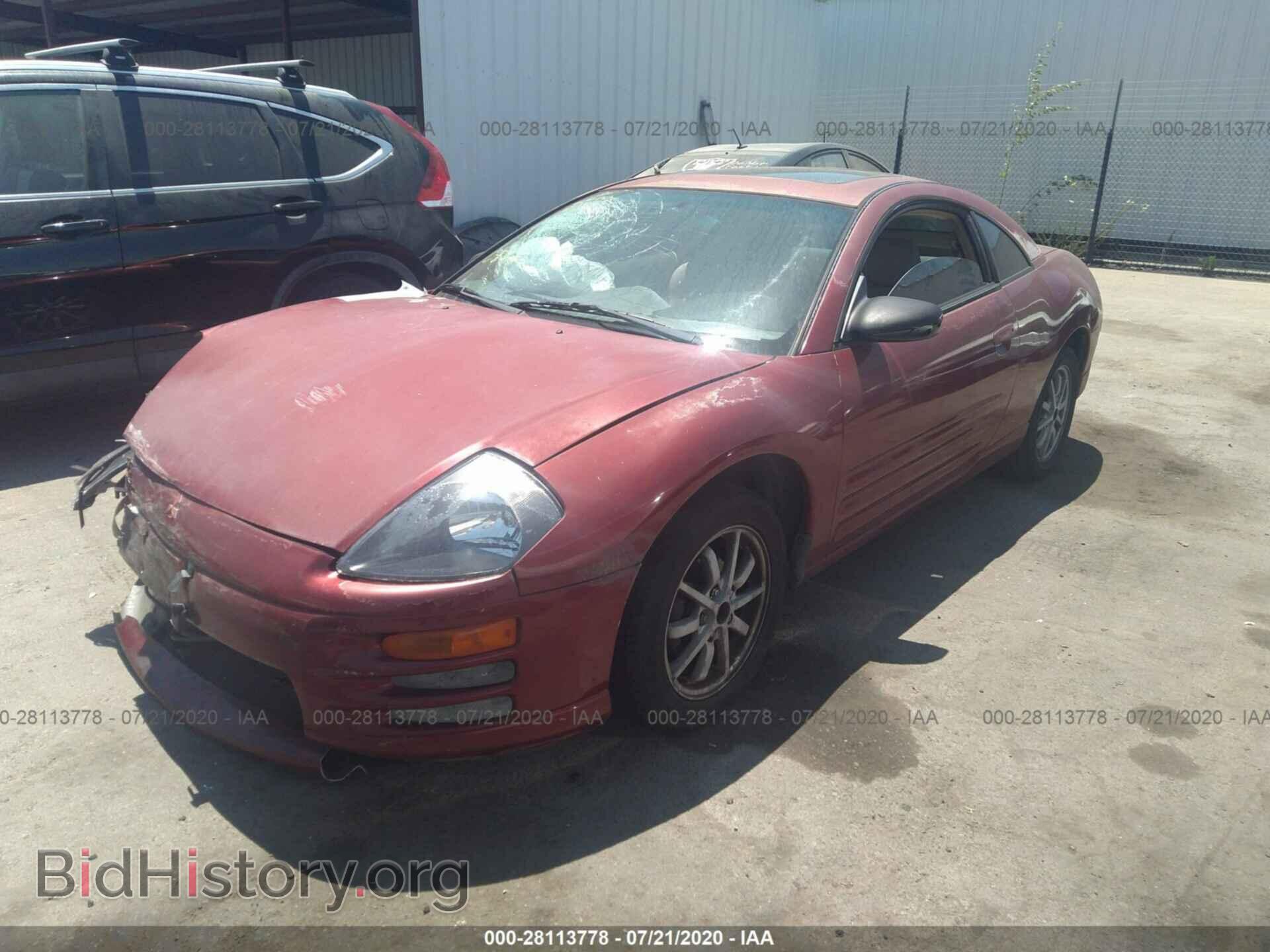 2000 MITSUBISHI ECLIPSE - VIN: 4A3AC44G2YE030090 - Фото 2