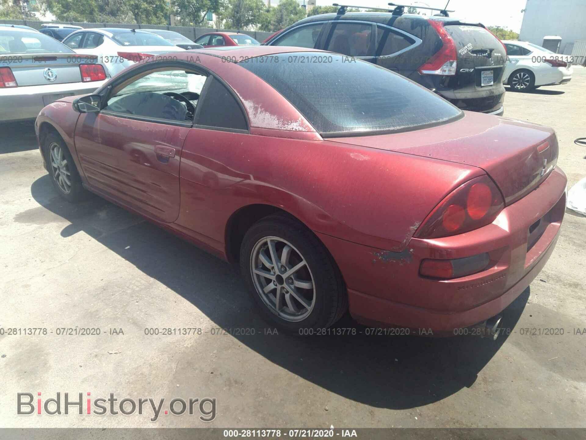 2000 MITSUBISHI ECLIPSE - VIN: 4A3AC44G2YE030090 - Фото 3