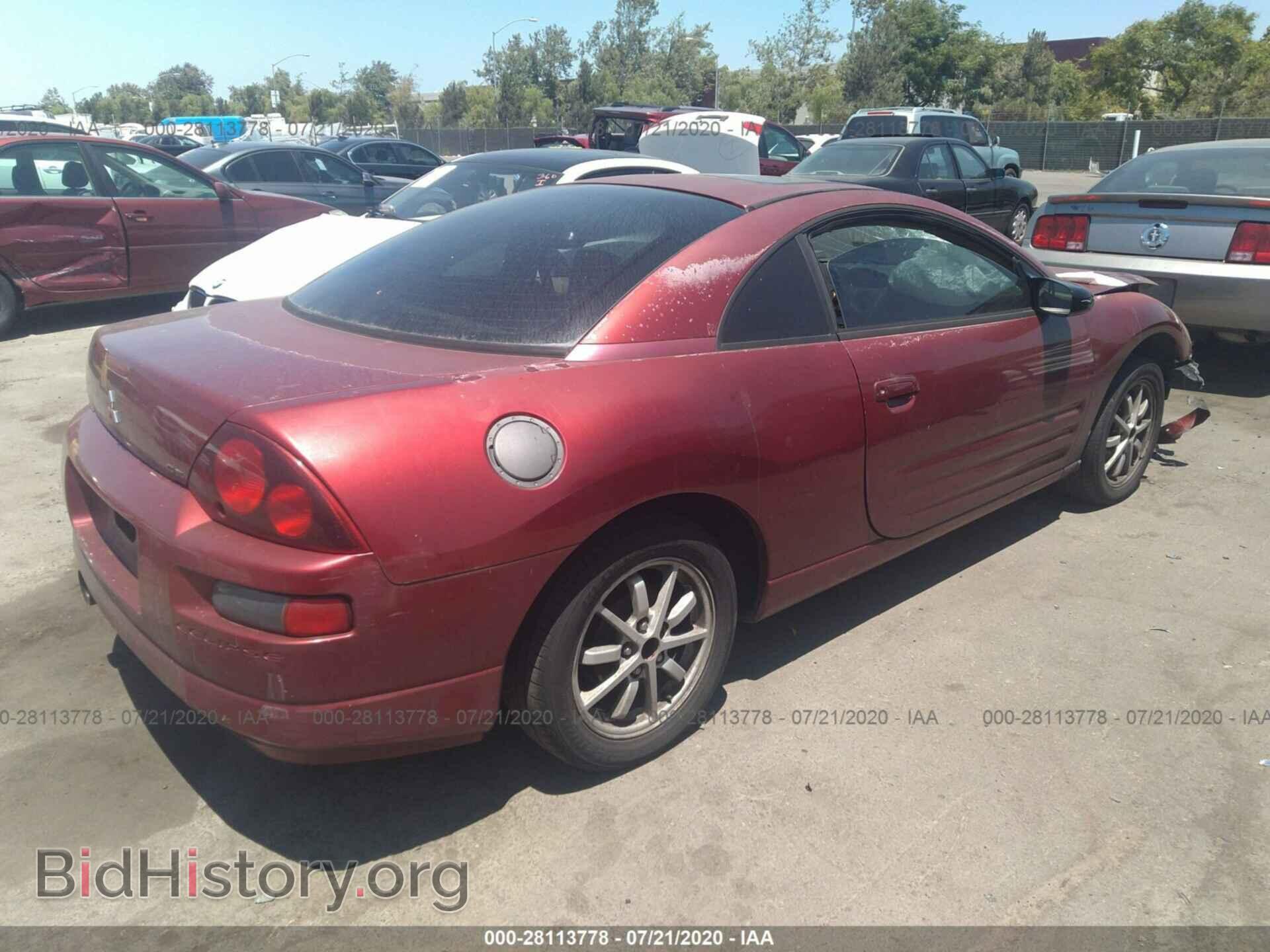 2000 MITSUBISHI ECLIPSE - VIN: 4A3AC44G2YE030090 - Фото 4